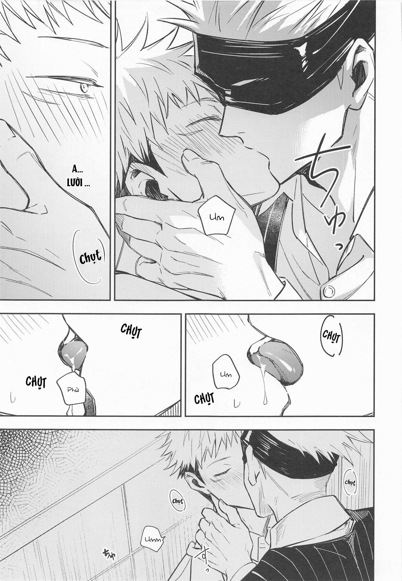 ONESHOT COI LÀ NỨNG Chapter 16 Gojo x Yuuji - Trang 2