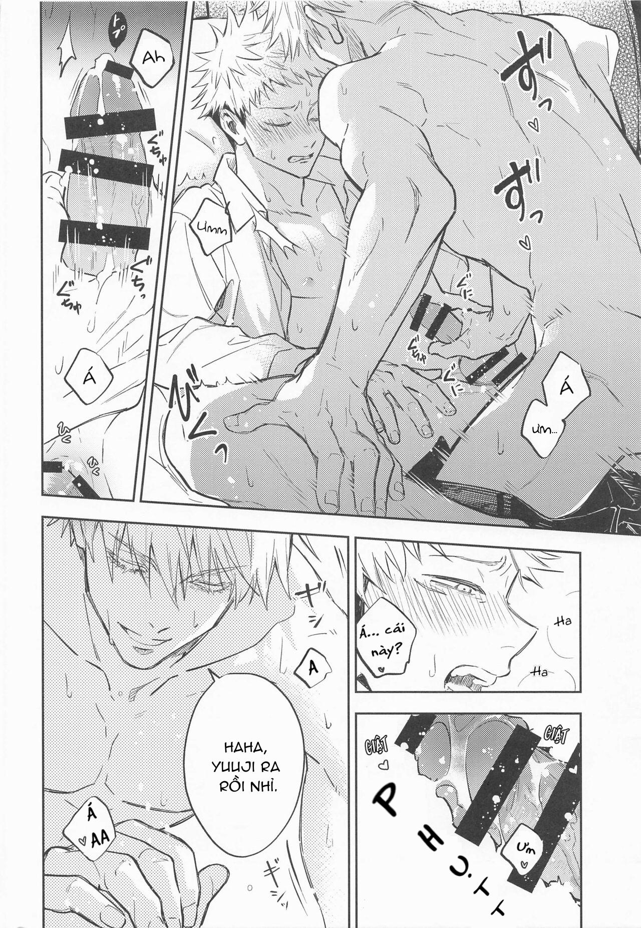 ONESHOT COI LÀ NỨNG Chapter 16 Gojo x Yuuji - Trang 2