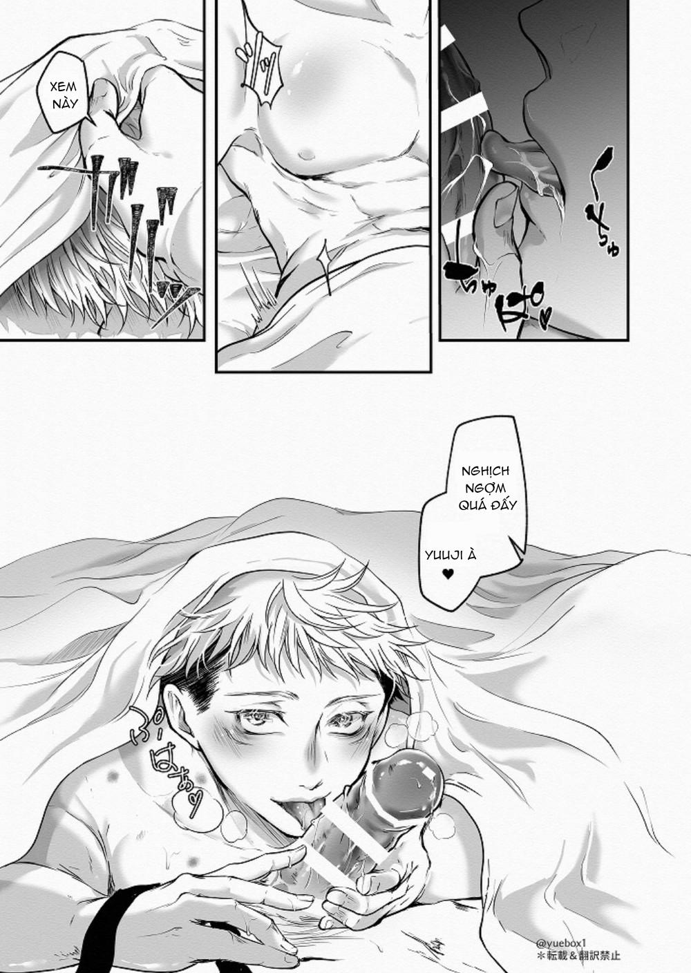 ONESHOT COI LÀ NỨNG Chapter 17 Gojo x Yuuji - Trang 2