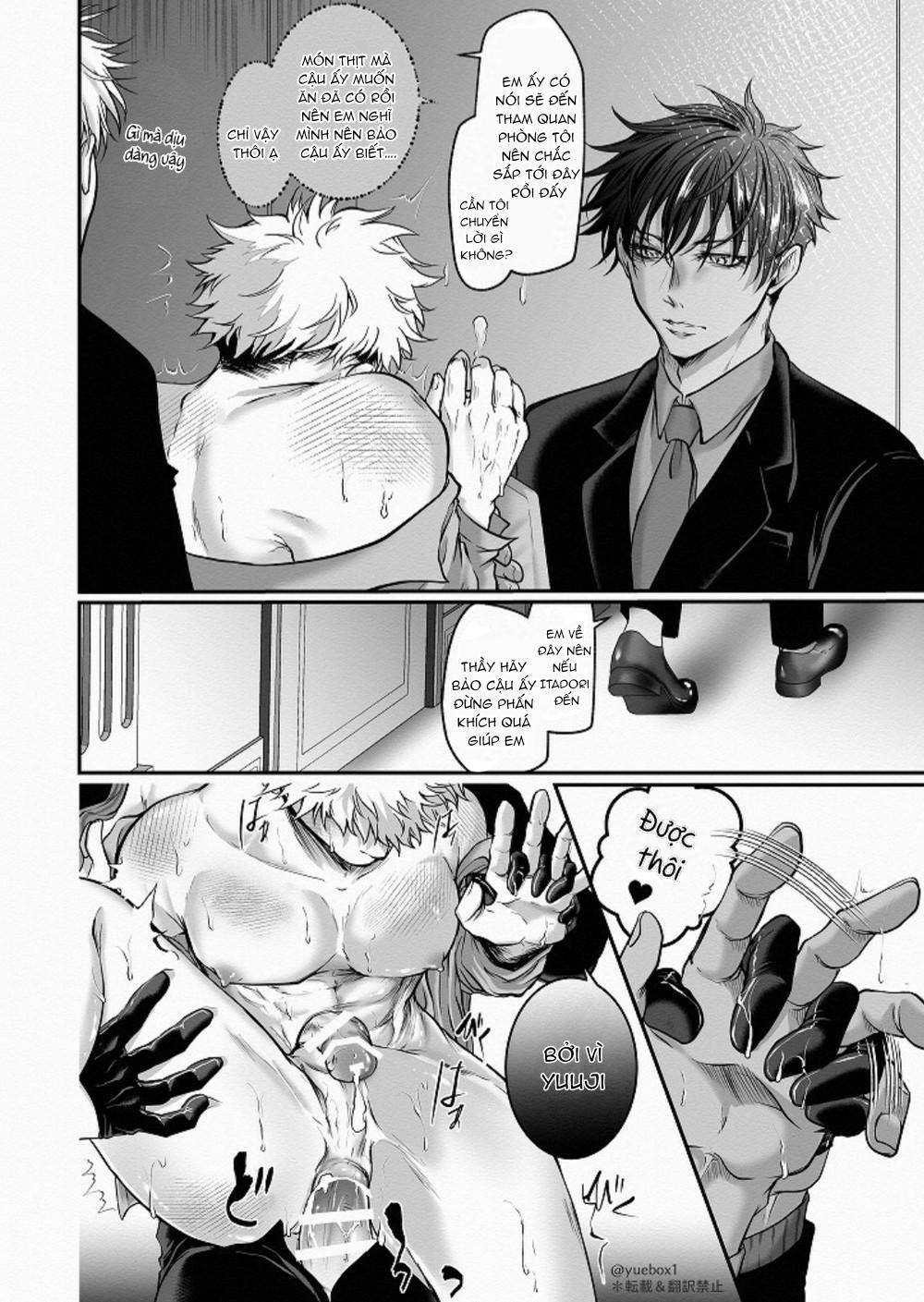 ONESHOT COI LÀ NỨNG Chapter 17 Gojo x Yuuji - Trang 2