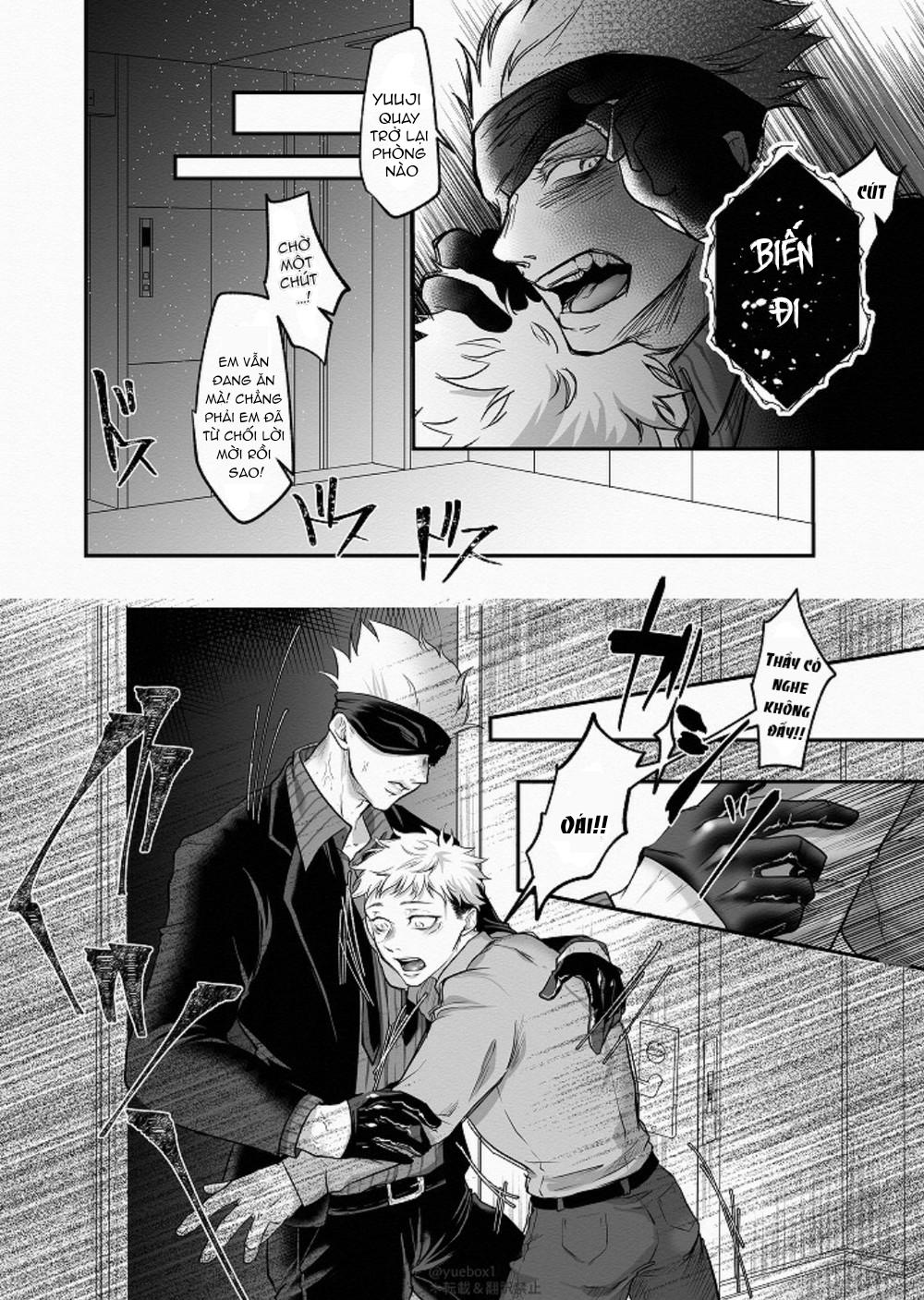 ONESHOT COI LÀ NỨNG Chapter 17 Gojo x Yuuji - Trang 2