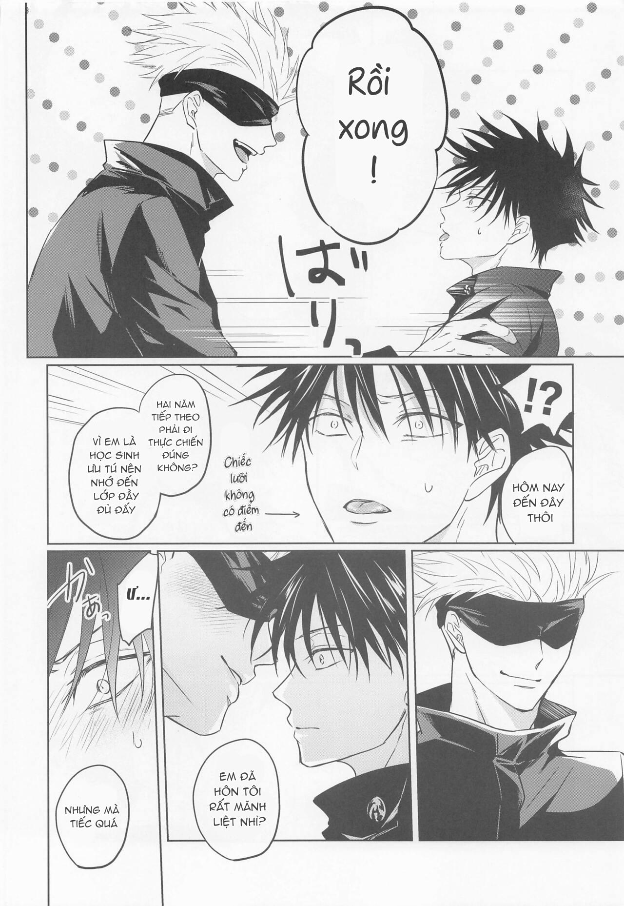 ONESHOT COI LÀ NỨNG Chapter 18 Gojo x Megumi - Trang 2