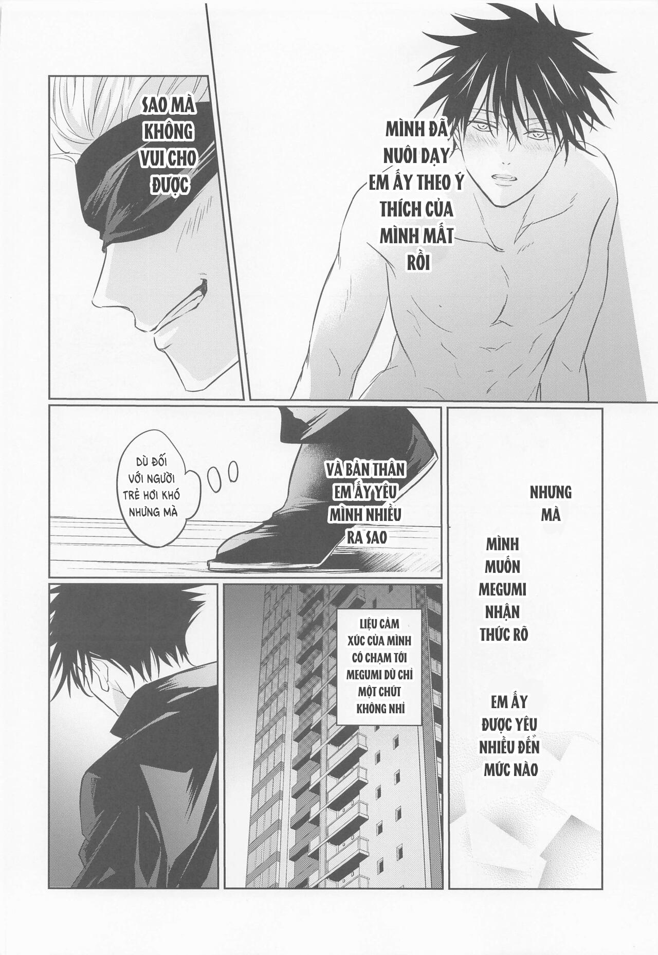 ONESHOT COI LÀ NỨNG Chapter 18 Gojo x Megumi - Trang 2