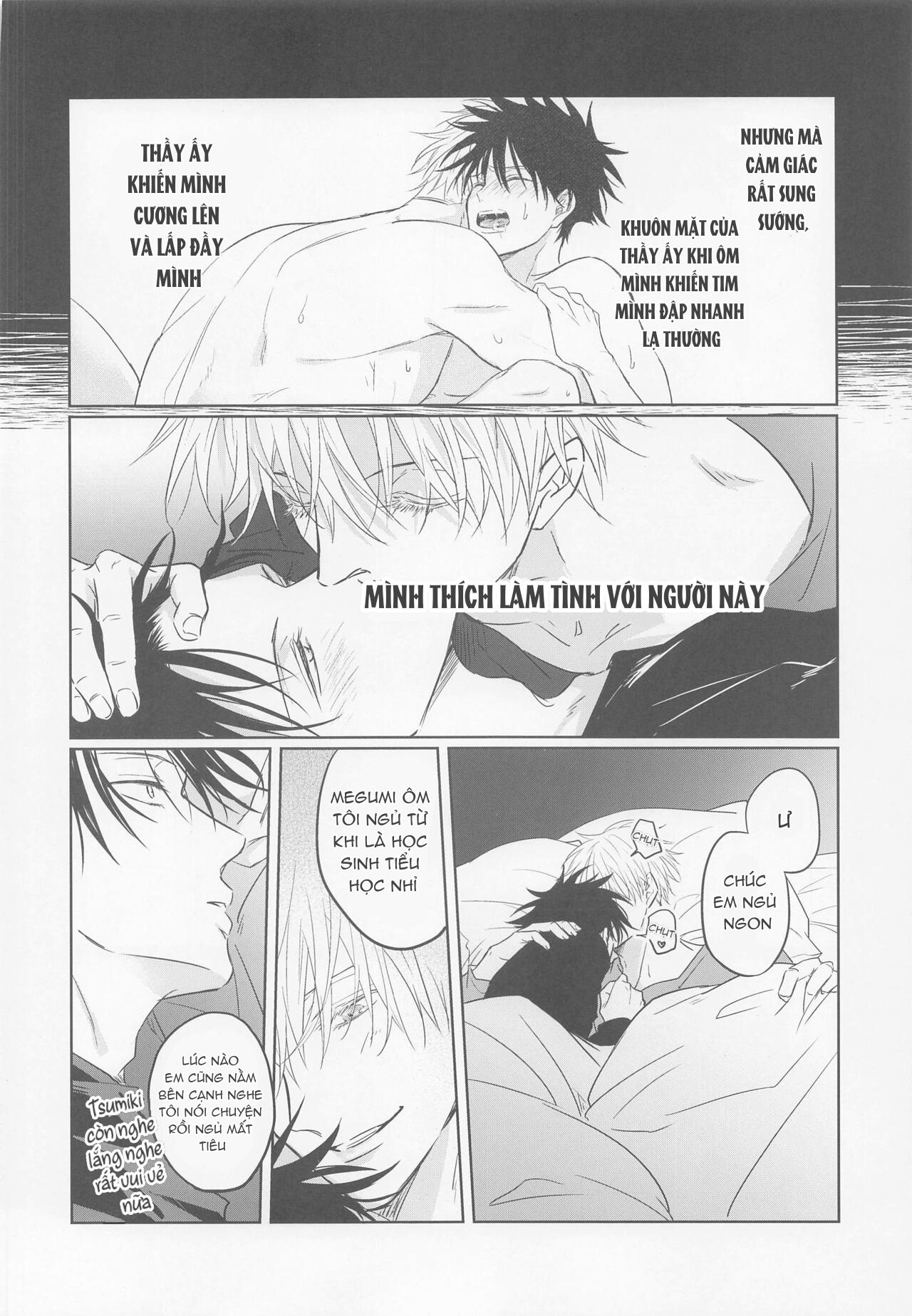 ONESHOT COI LÀ NỨNG Chapter 18 Gojo x Megumi - Trang 2