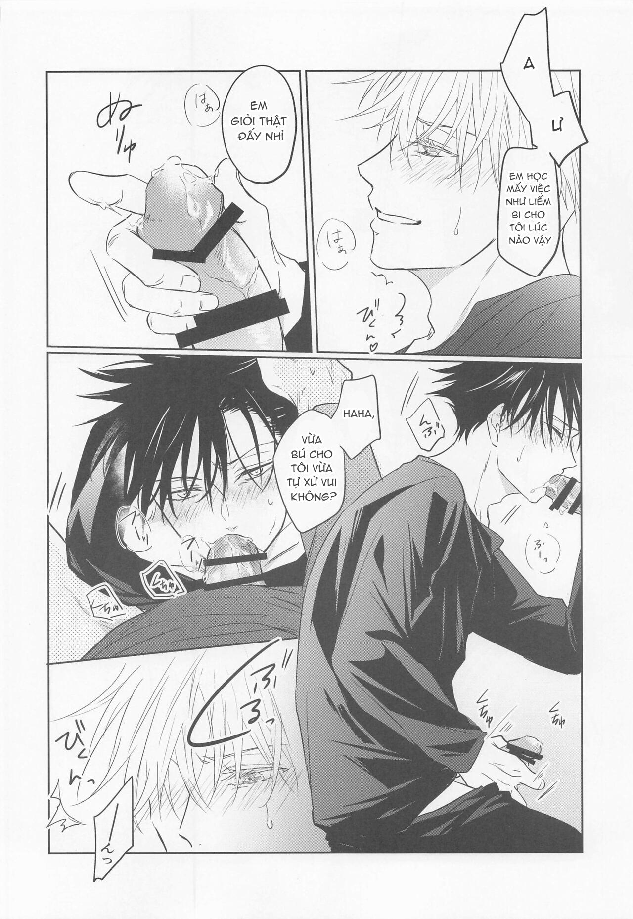ONESHOT COI LÀ NỨNG Chapter 18 Gojo x Megumi - Trang 2