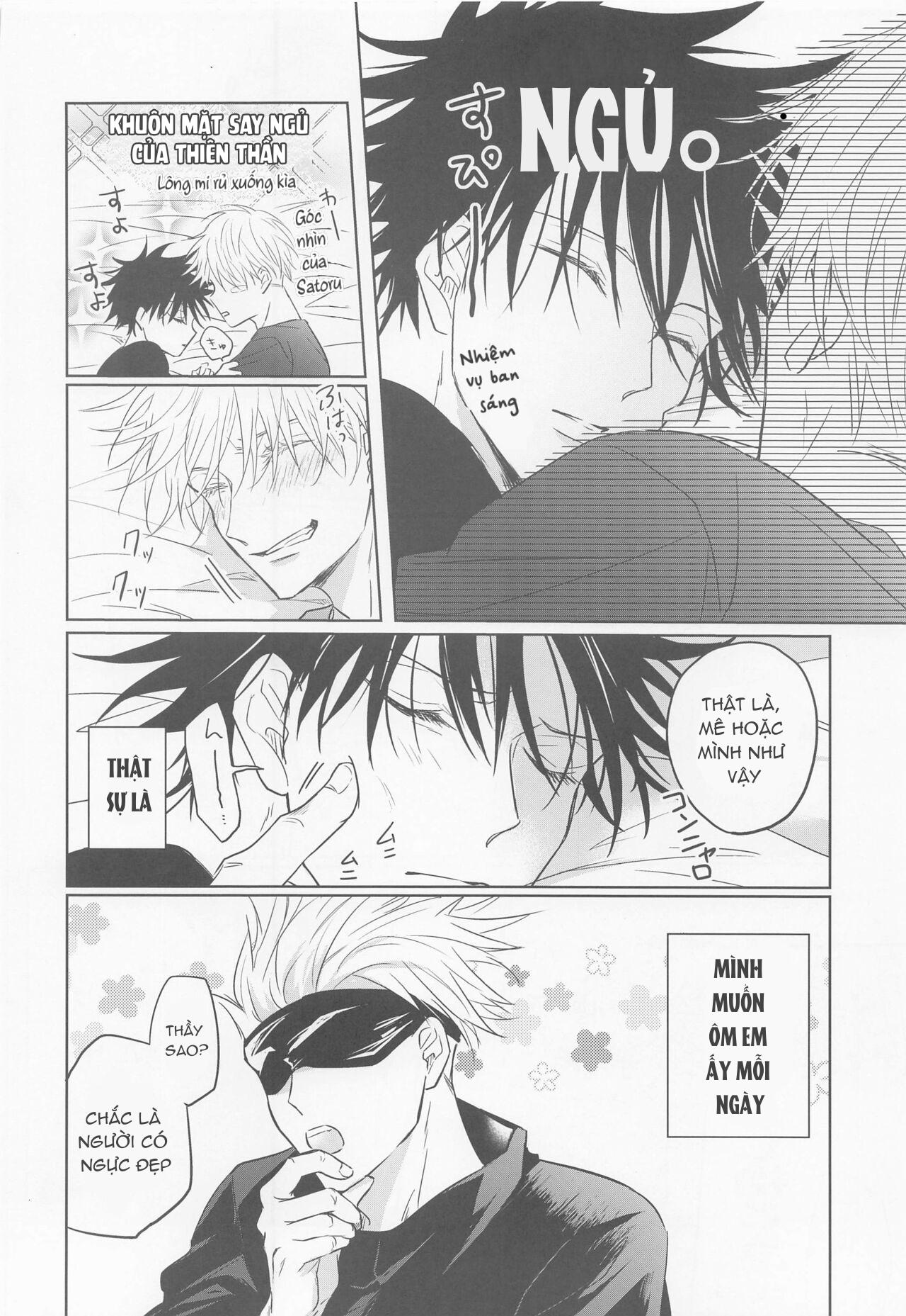 ONESHOT COI LÀ NỨNG Chapter 18 Gojo x Megumi - Trang 2