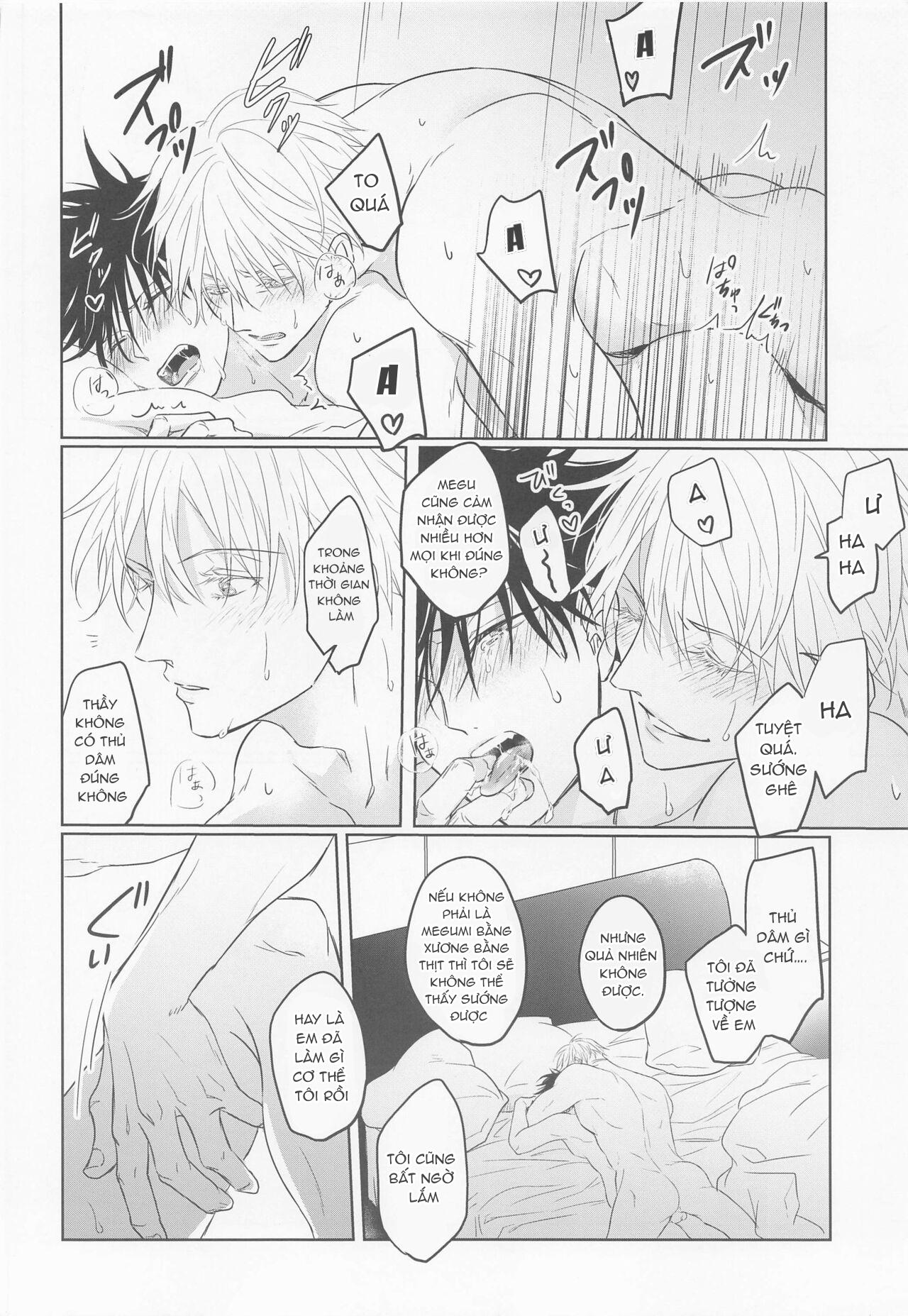 ONESHOT COI LÀ NỨNG Chapter 18 Gojo x Megumi - Trang 2