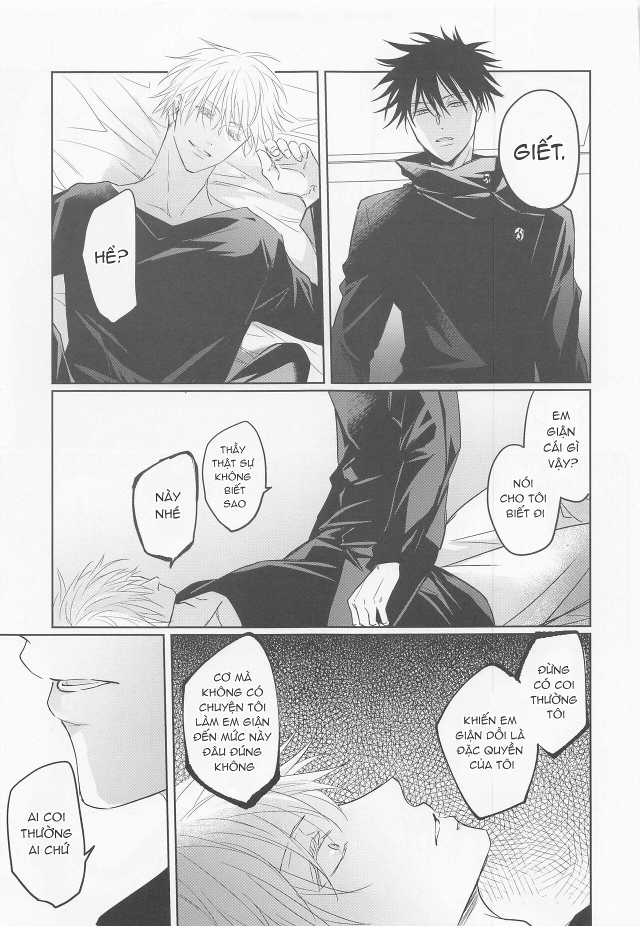 ONESHOT COI LÀ NỨNG Chapter 18 Gojo x Megumi - Trang 2