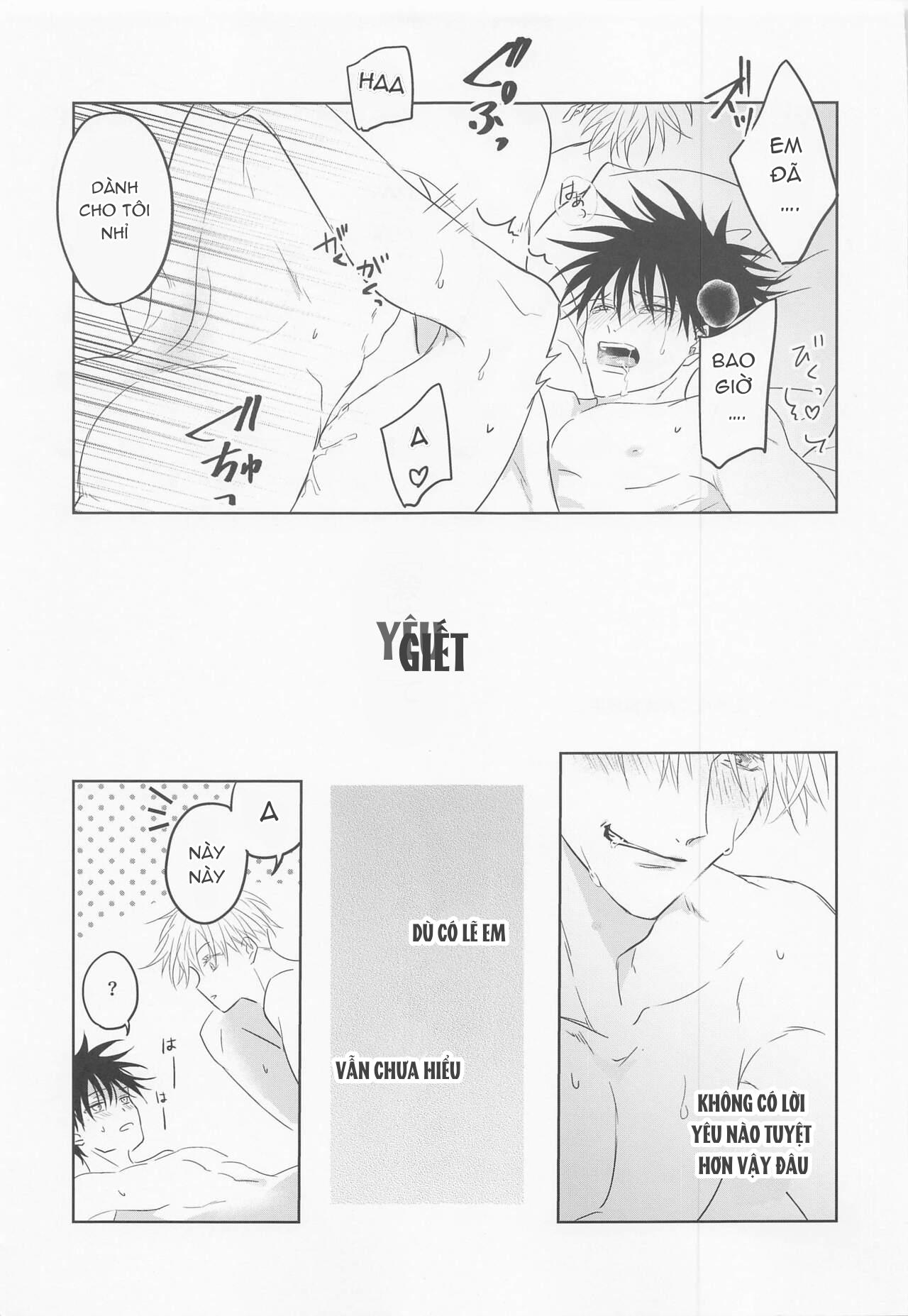 ONESHOT COI LÀ NỨNG Chapter 18 Gojo x Megumi - Trang 2