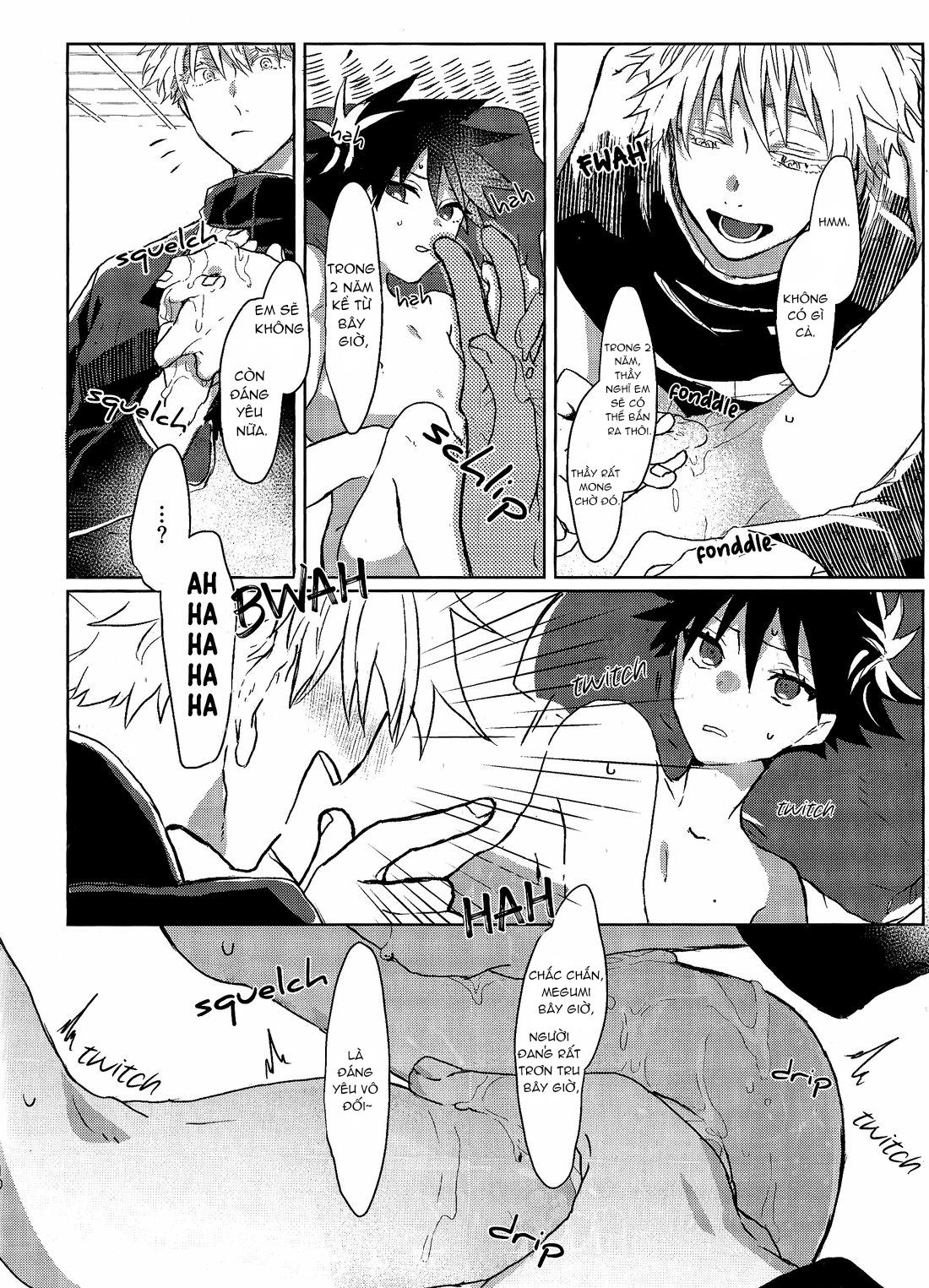 ONESHOT COI LÀ NỨNG Chapter 19 Gojo x Megumi - Trang 2