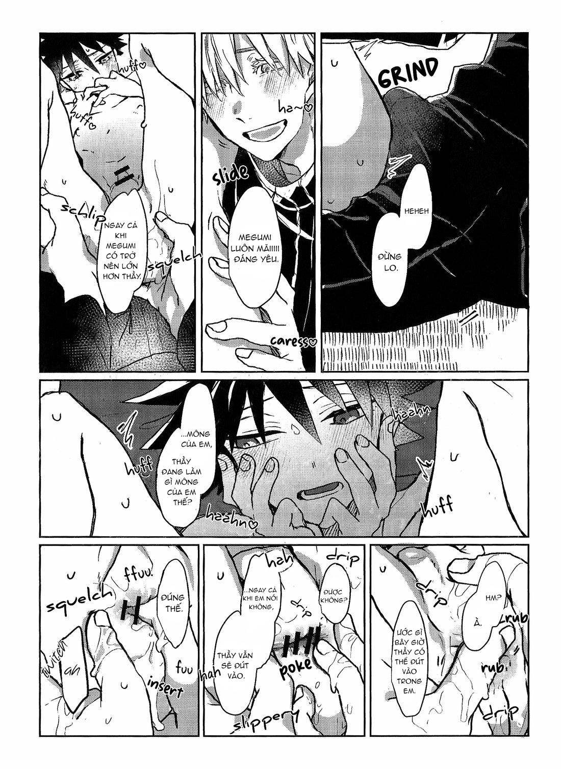 ONESHOT COI LÀ NỨNG Chapter 19 Gojo x Megumi - Trang 2