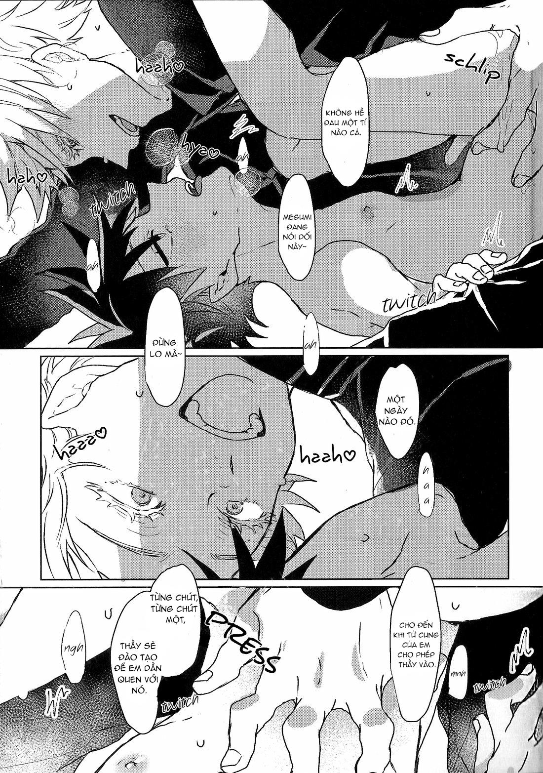 ONESHOT COI LÀ NỨNG Chapter 19 Gojo x Megumi - Trang 2