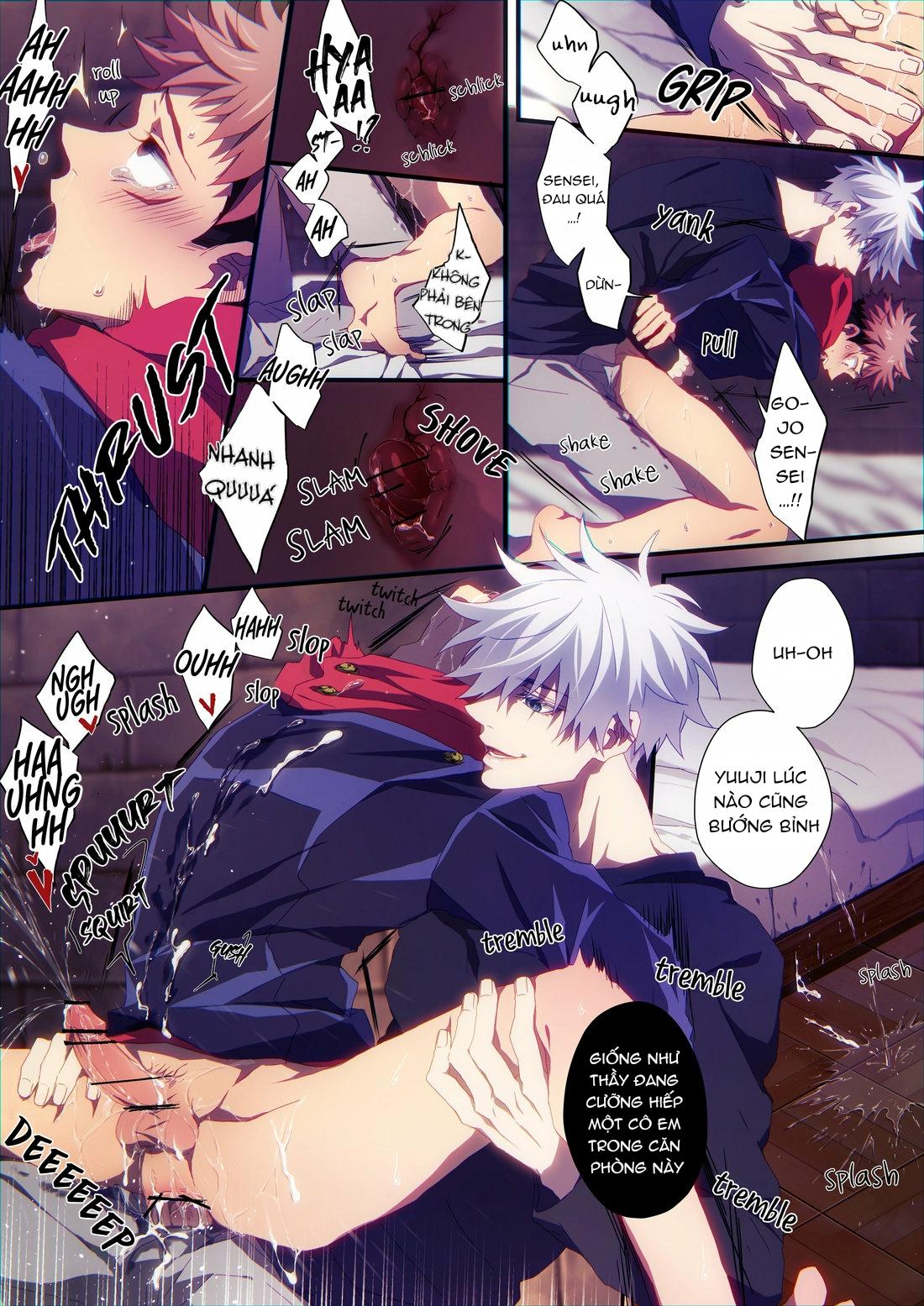 ONESHOT COI LÀ NỨNG Chapter 21 Gojo x Yuuji - Trang 2