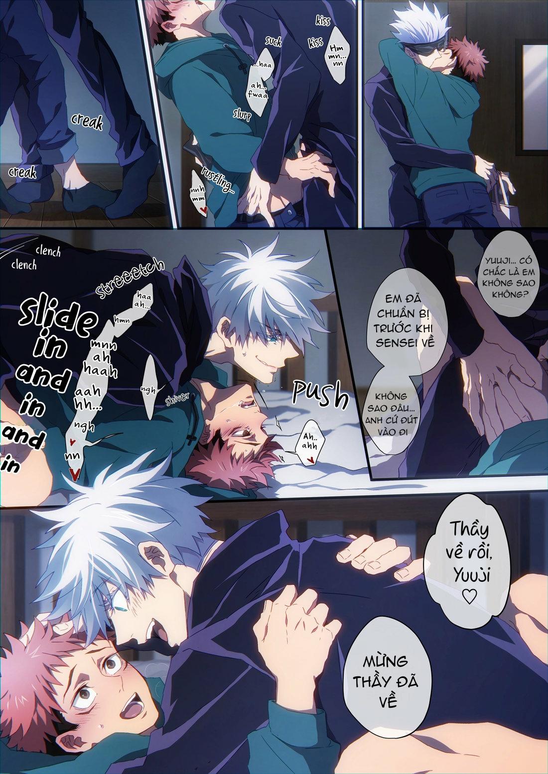 ONESHOT COI LÀ NỨNG Chapter 21 Gojo x Yuuji - Trang 2