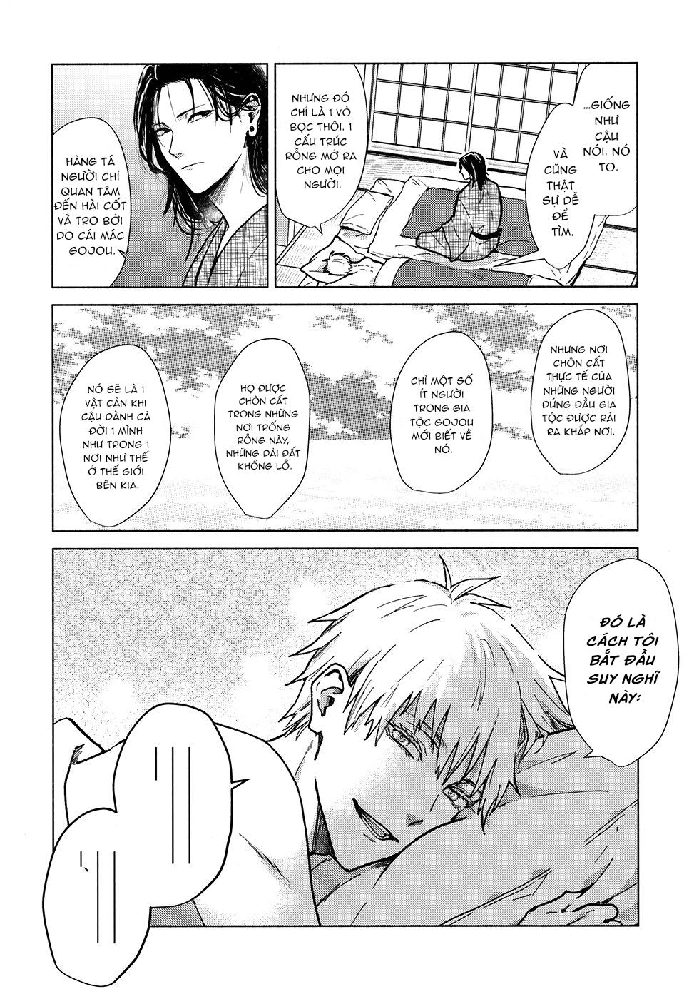 ONESHOT COI LÀ NỨNG Chapter 22 Geto x Gojo - Trang 2