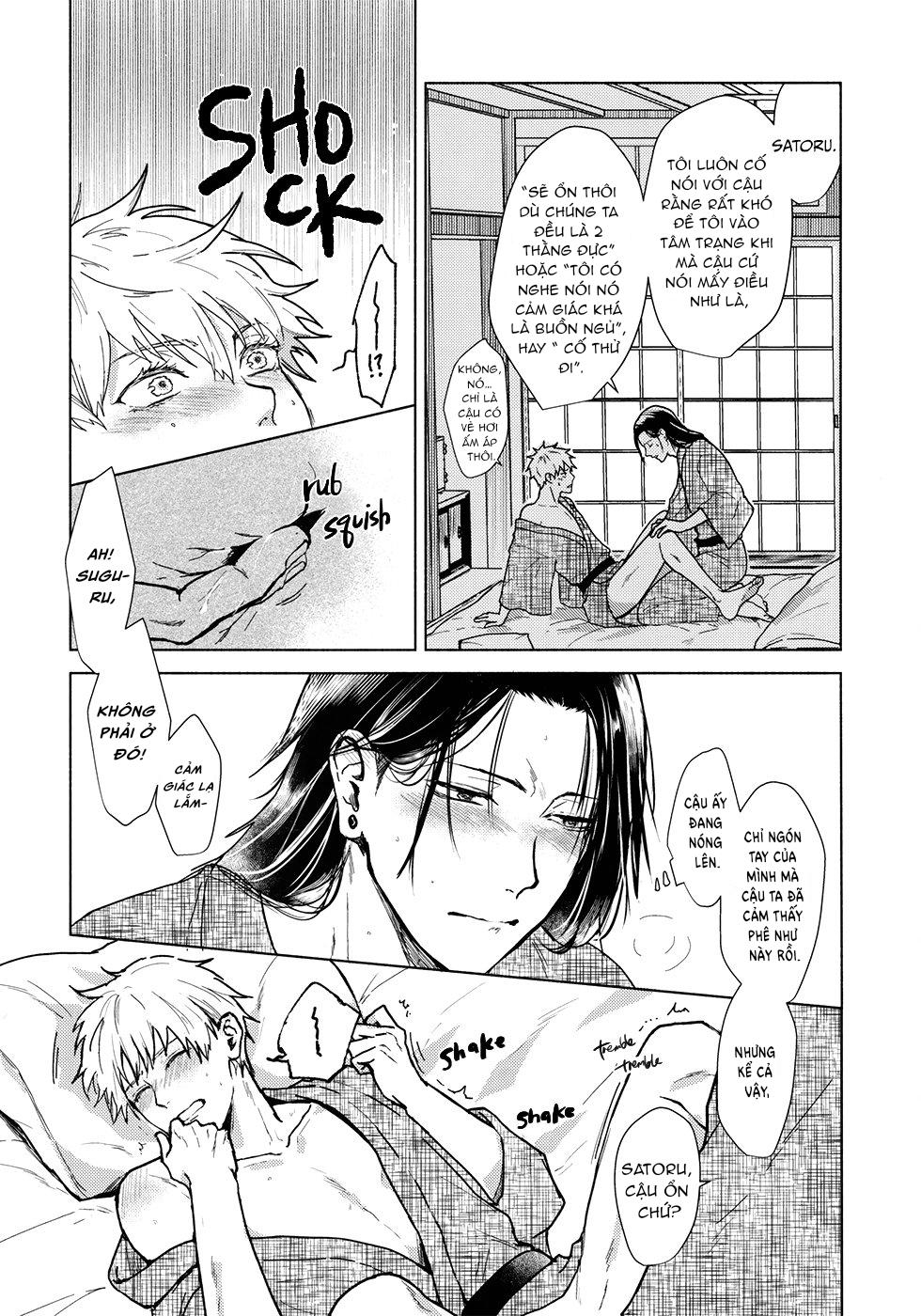 ONESHOT COI LÀ NỨNG Chapter 22 Geto x Gojo - Trang 2