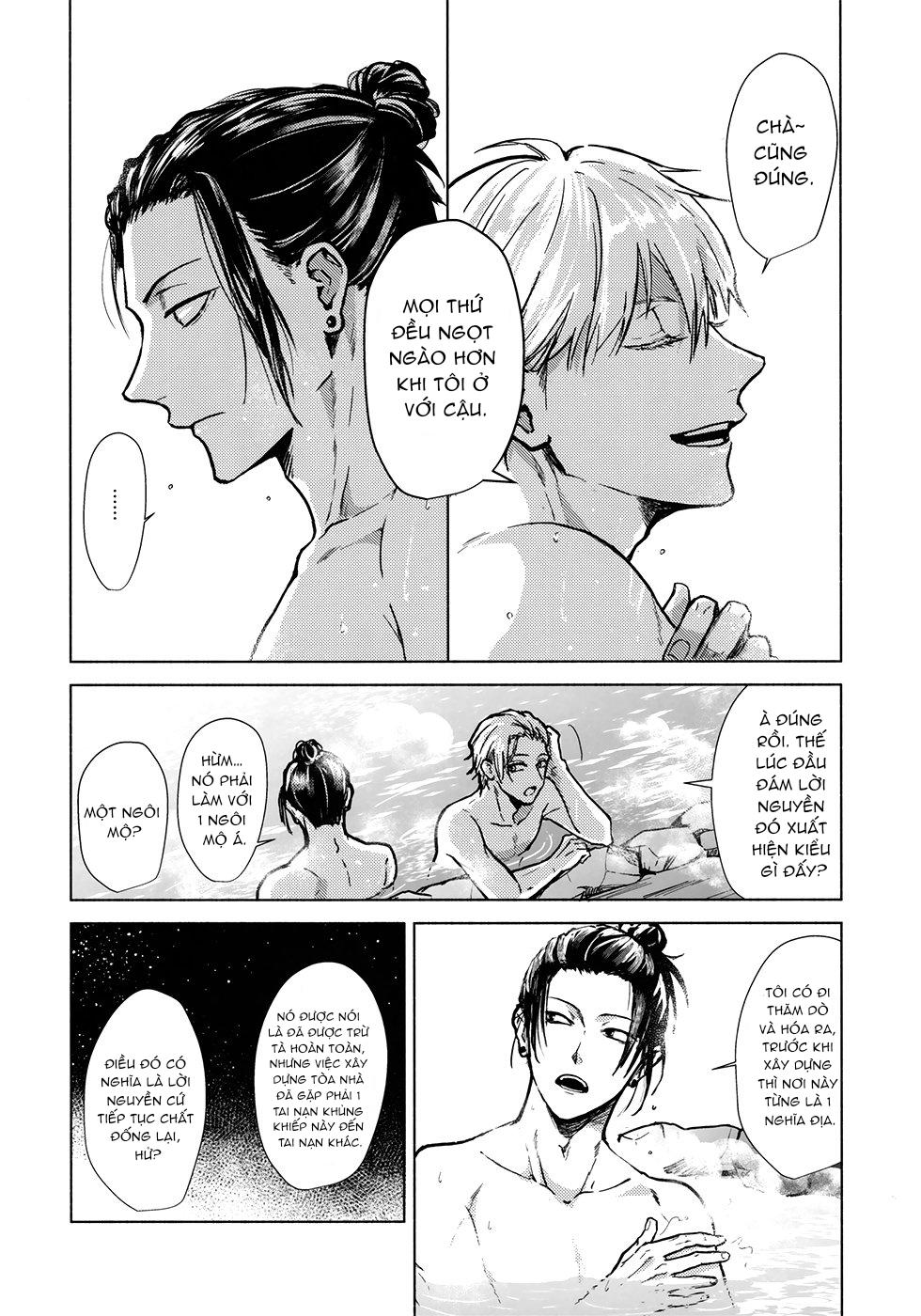 ONESHOT COI LÀ NỨNG Chapter 22 Geto x Gojo - Trang 2
