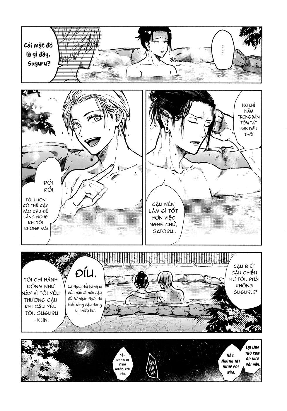 ONESHOT COI LÀ NỨNG Chapter 22 Geto x Gojo - Trang 2