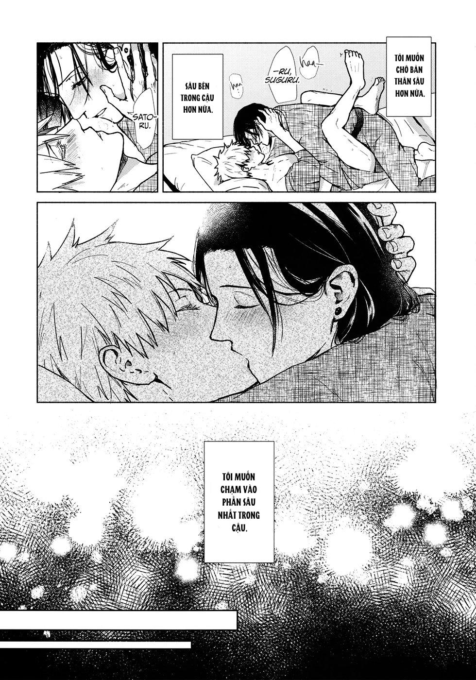ONESHOT COI LÀ NỨNG Chapter 22 Geto x Gojo - Trang 2