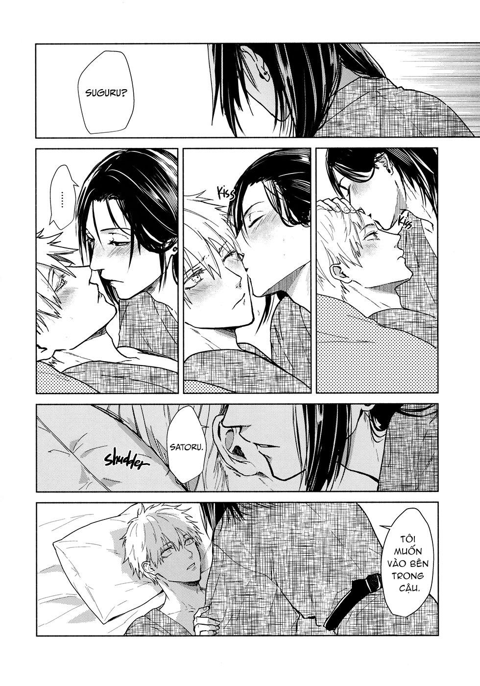 ONESHOT COI LÀ NỨNG Chapter 22 Geto x Gojo - Trang 2