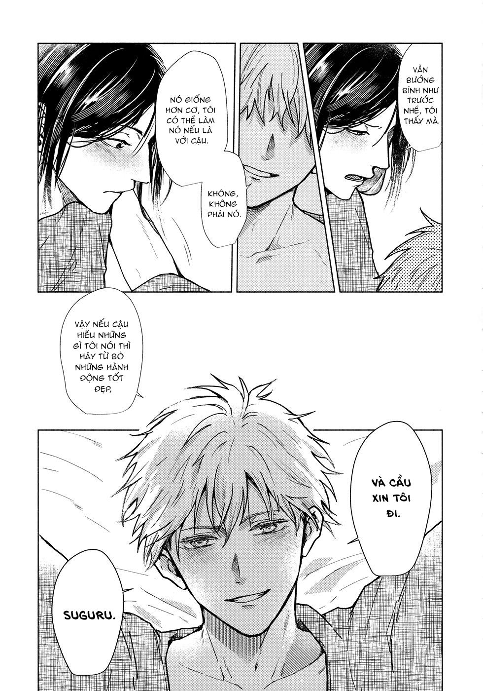 ONESHOT COI LÀ NỨNG Chapter 22 Geto x Gojo - Trang 2