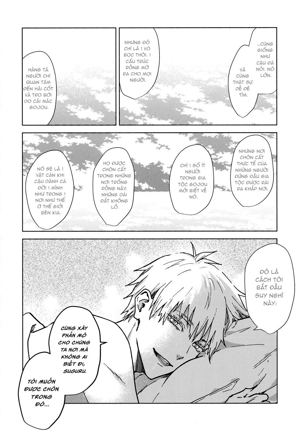ONESHOT COI LÀ NỨNG Chapter 22 Geto x Gojo - Trang 2