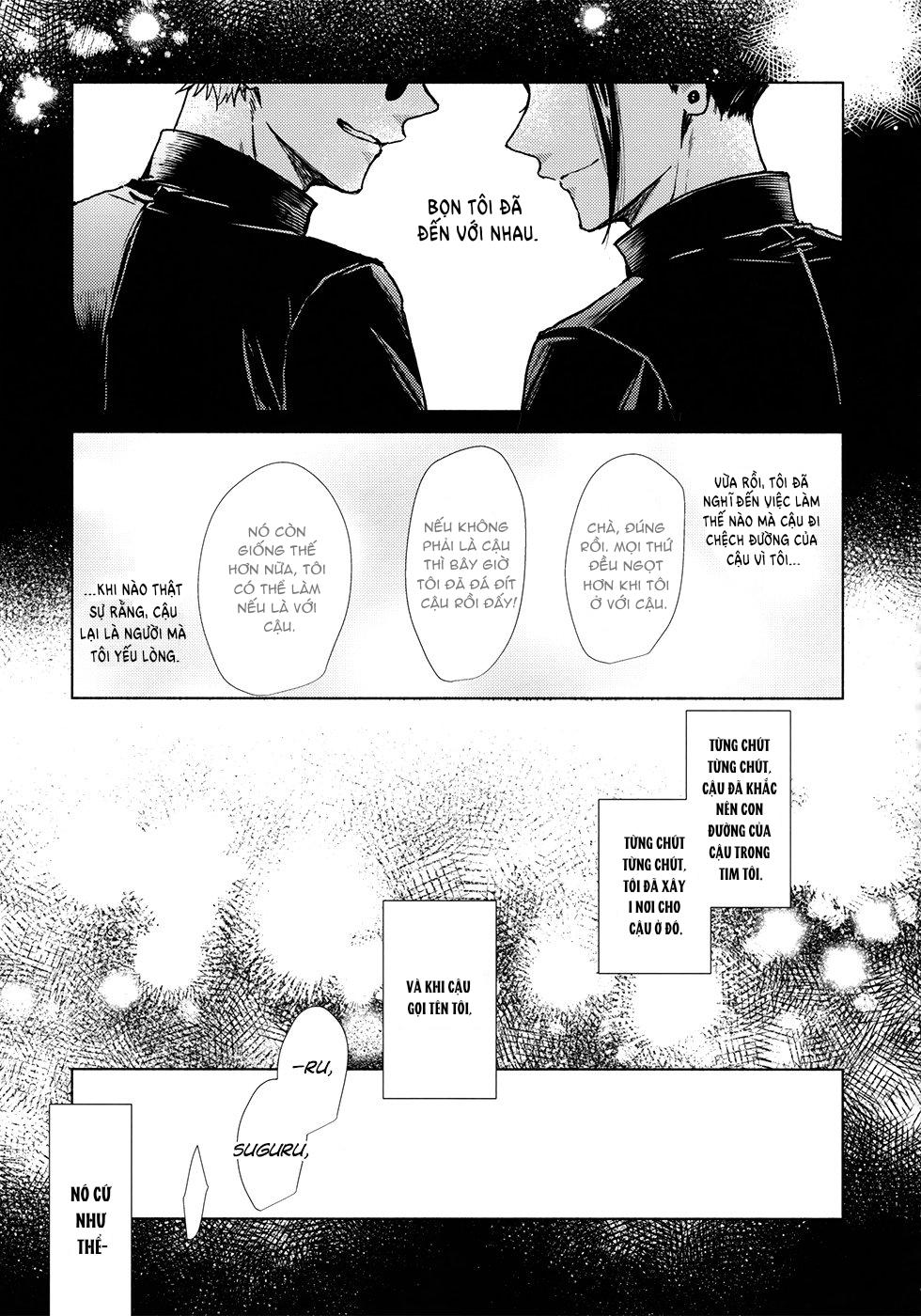 ONESHOT COI LÀ NỨNG Chapter 22 Geto x Gojo - Trang 2