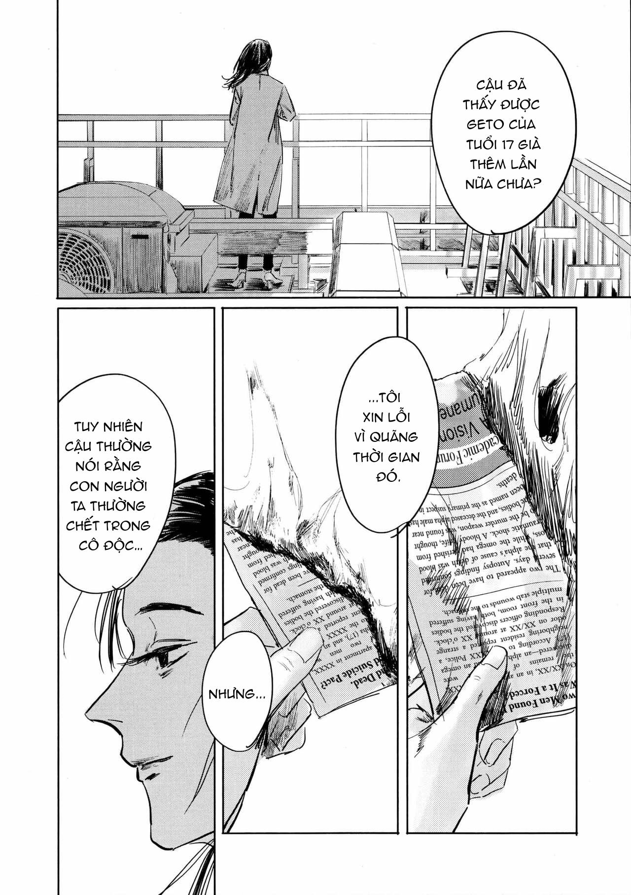 ONESHOT COI LÀ NỨNG Chapter 24 Gojo x Geto - Trang 2