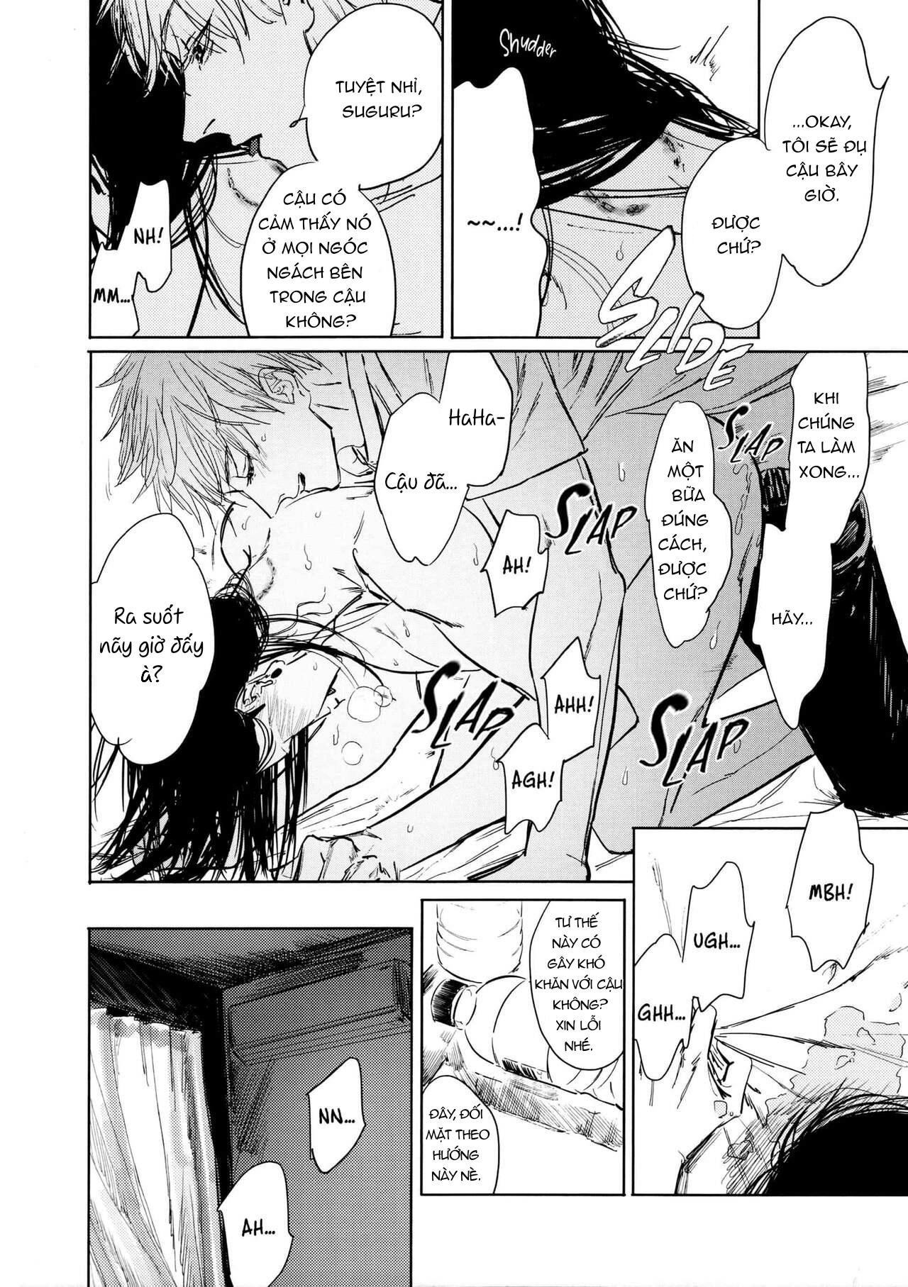 ONESHOT COI LÀ NỨNG Chapter 24 Gojo x Geto - Trang 2