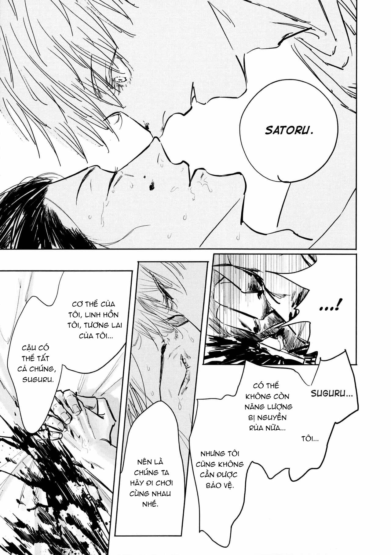 ONESHOT COI LÀ NỨNG Chapter 24 Gojo x Geto - Trang 2