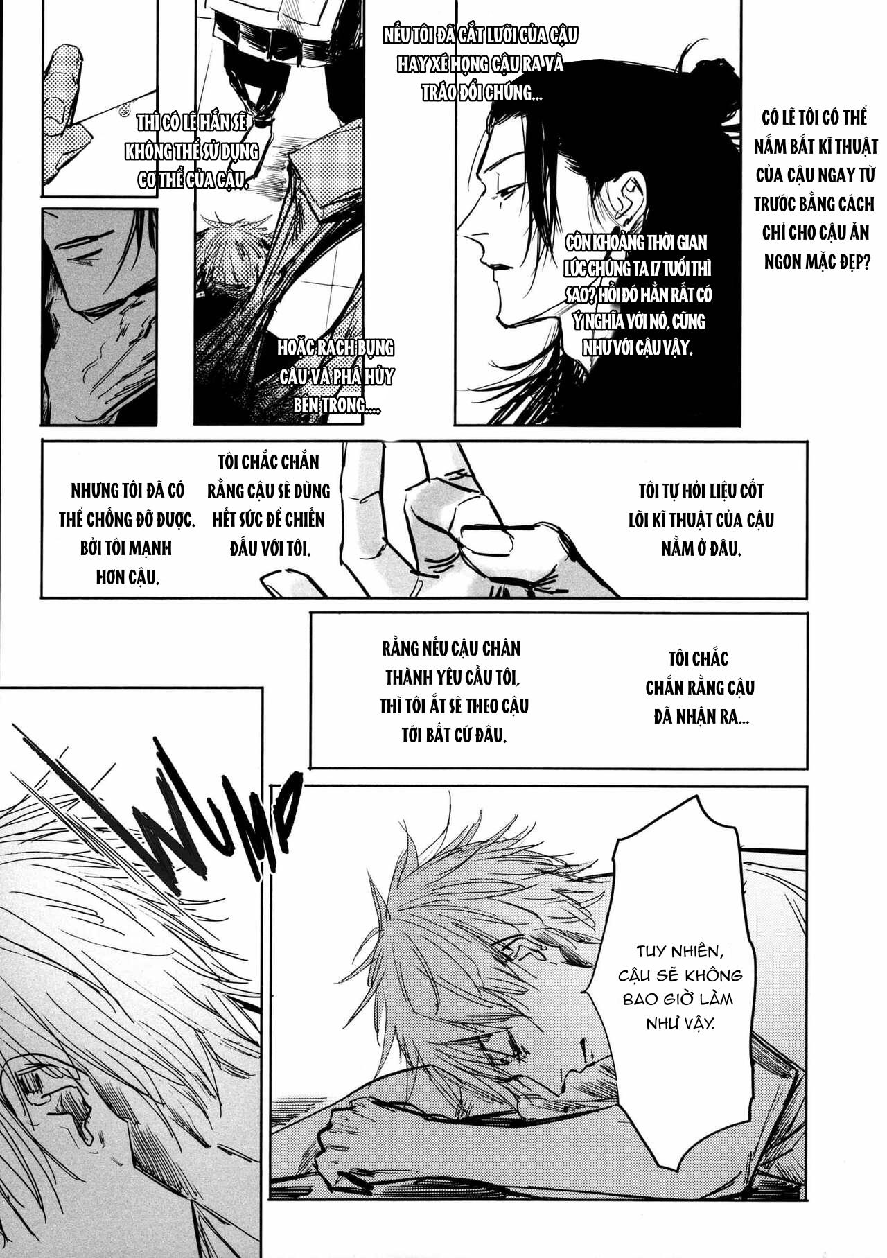 ONESHOT COI LÀ NỨNG Chapter 24 Gojo x Geto - Trang 2