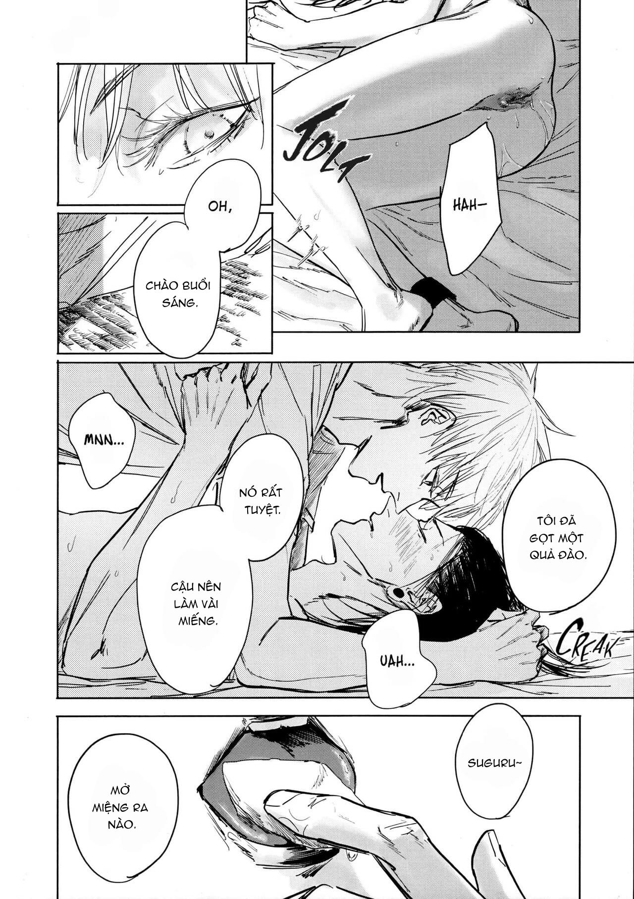 ONESHOT COI LÀ NỨNG Chapter 24 Gojo x Geto - Trang 2