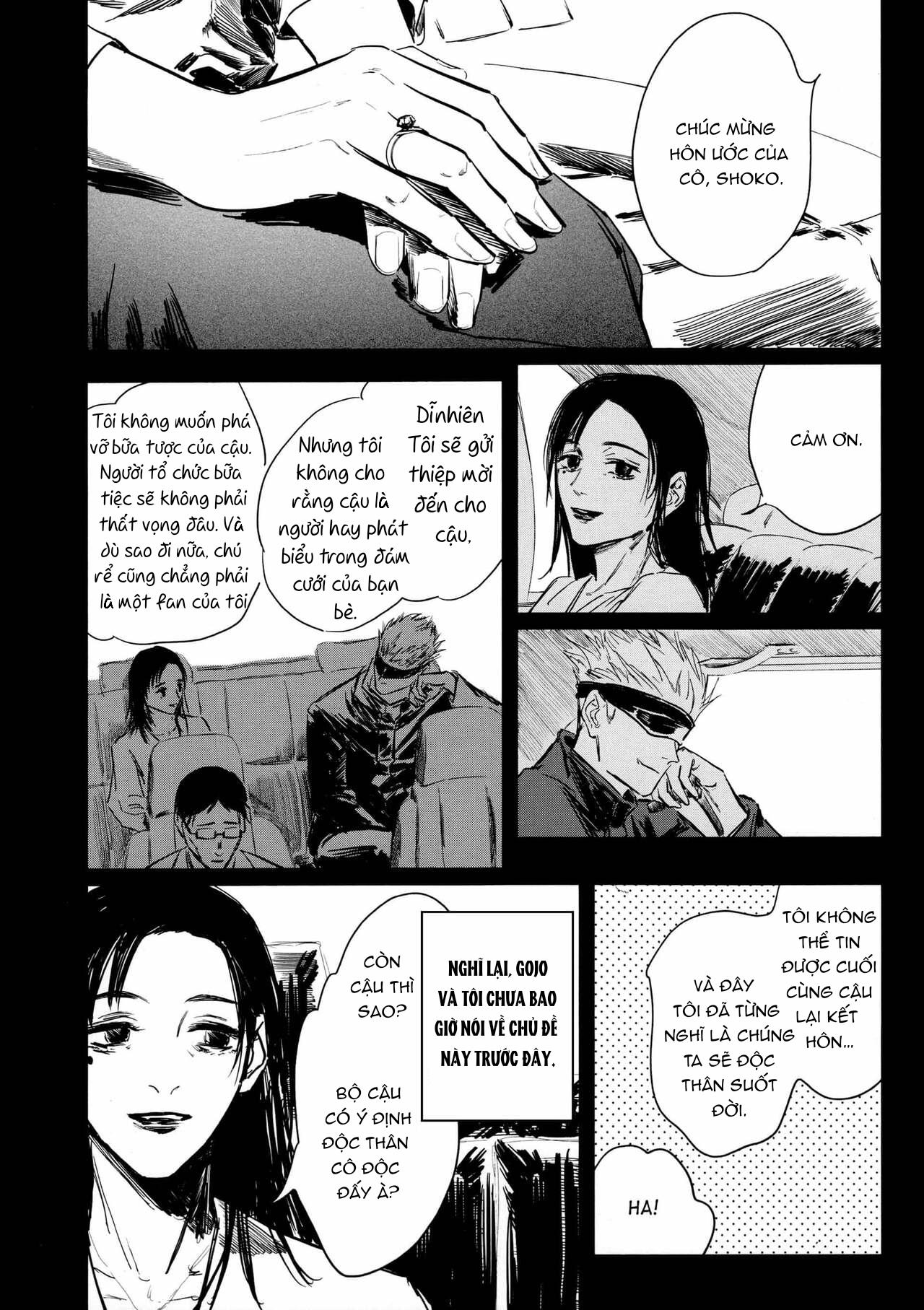 ONESHOT COI LÀ NỨNG Chapter 24 Gojo x Geto - Trang 2