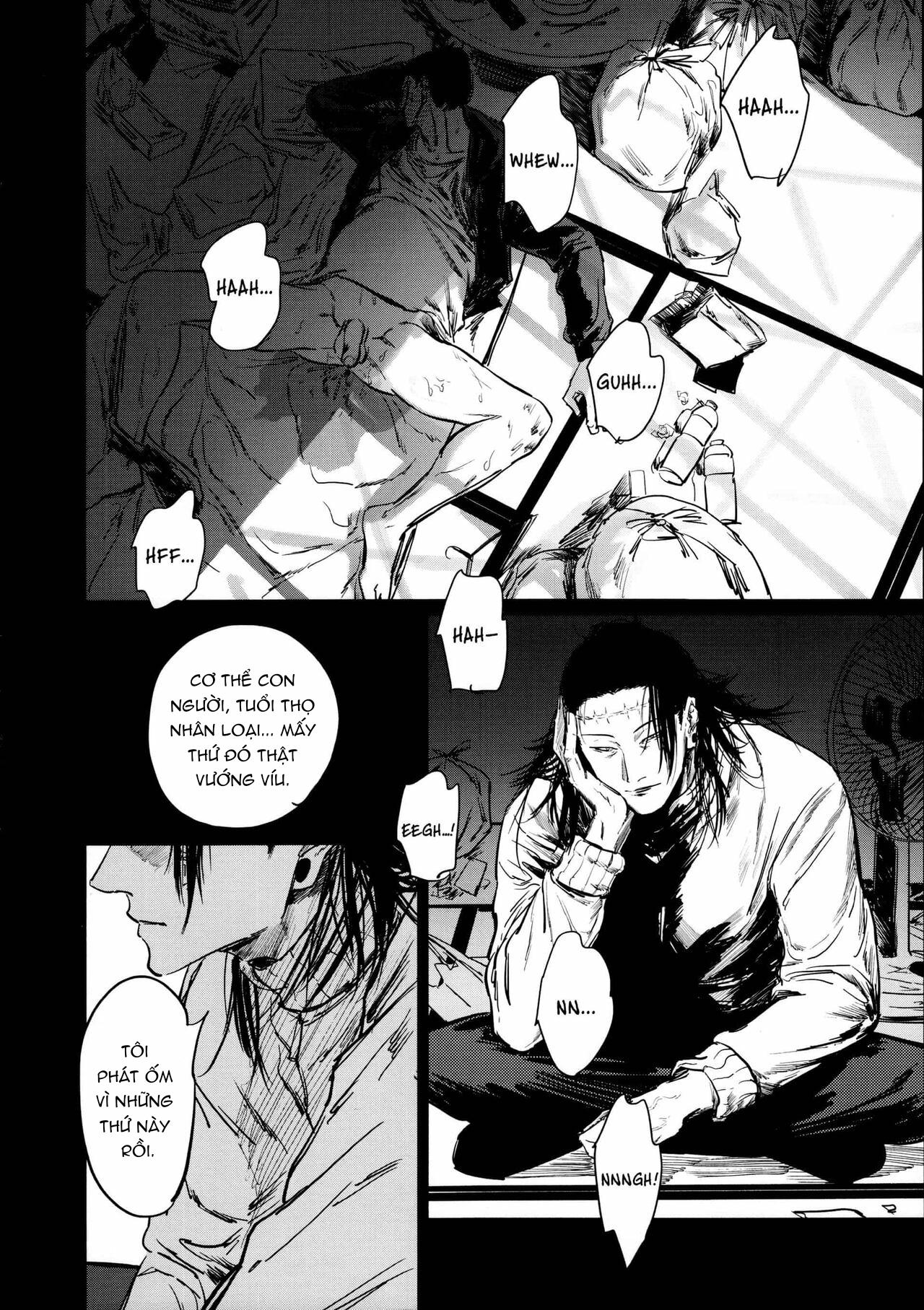 ONESHOT COI LÀ NỨNG Chapter 24 Gojo x Geto - Trang 2
