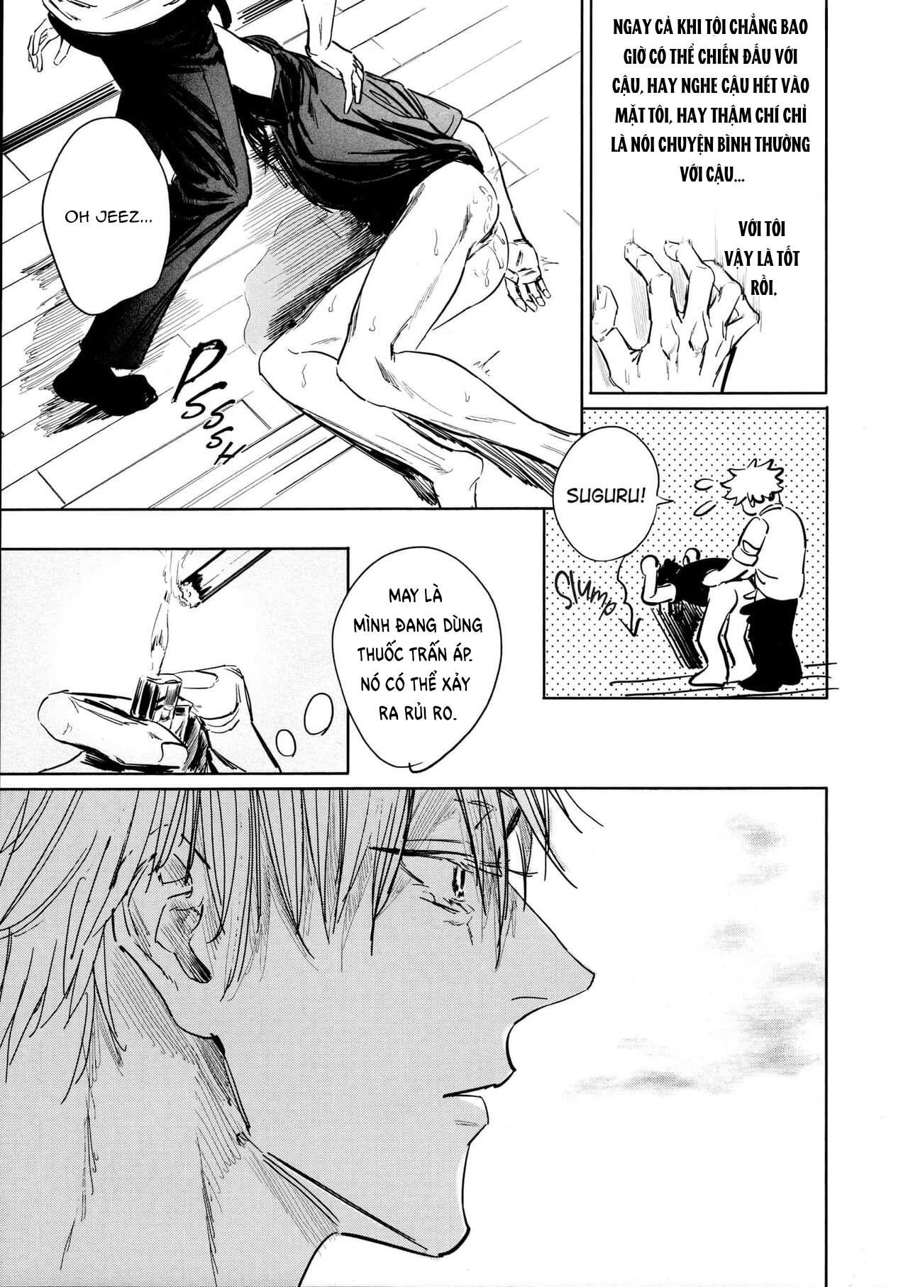 ONESHOT COI LÀ NỨNG Chapter 24 Gojo x Geto - Trang 2