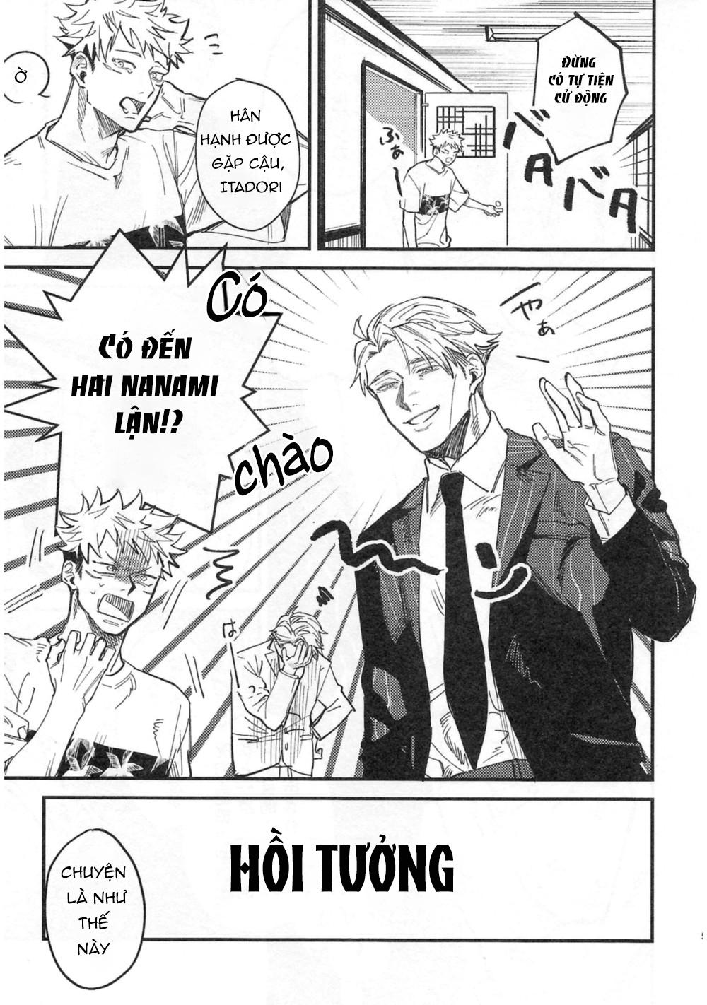 ONESHOT COI LÀ NỨNG Chapter 25.1 Nanami x Yuuji - Trang 2