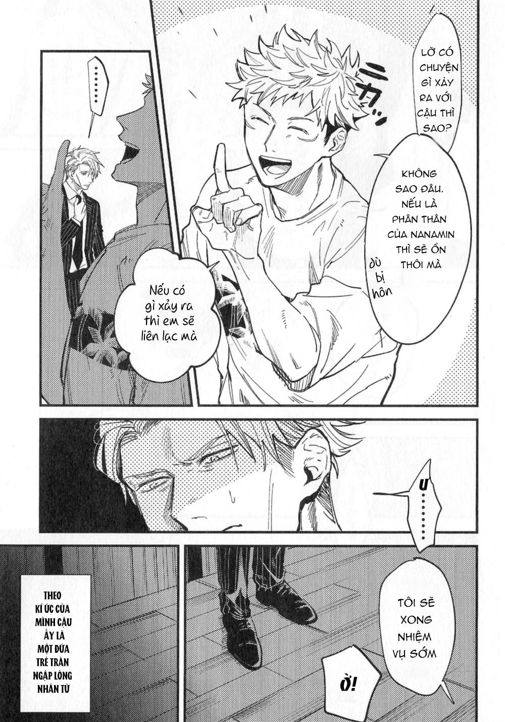 ONESHOT COI LÀ NỨNG Chapter 25.1 Nanami x Yuuji - Trang 2