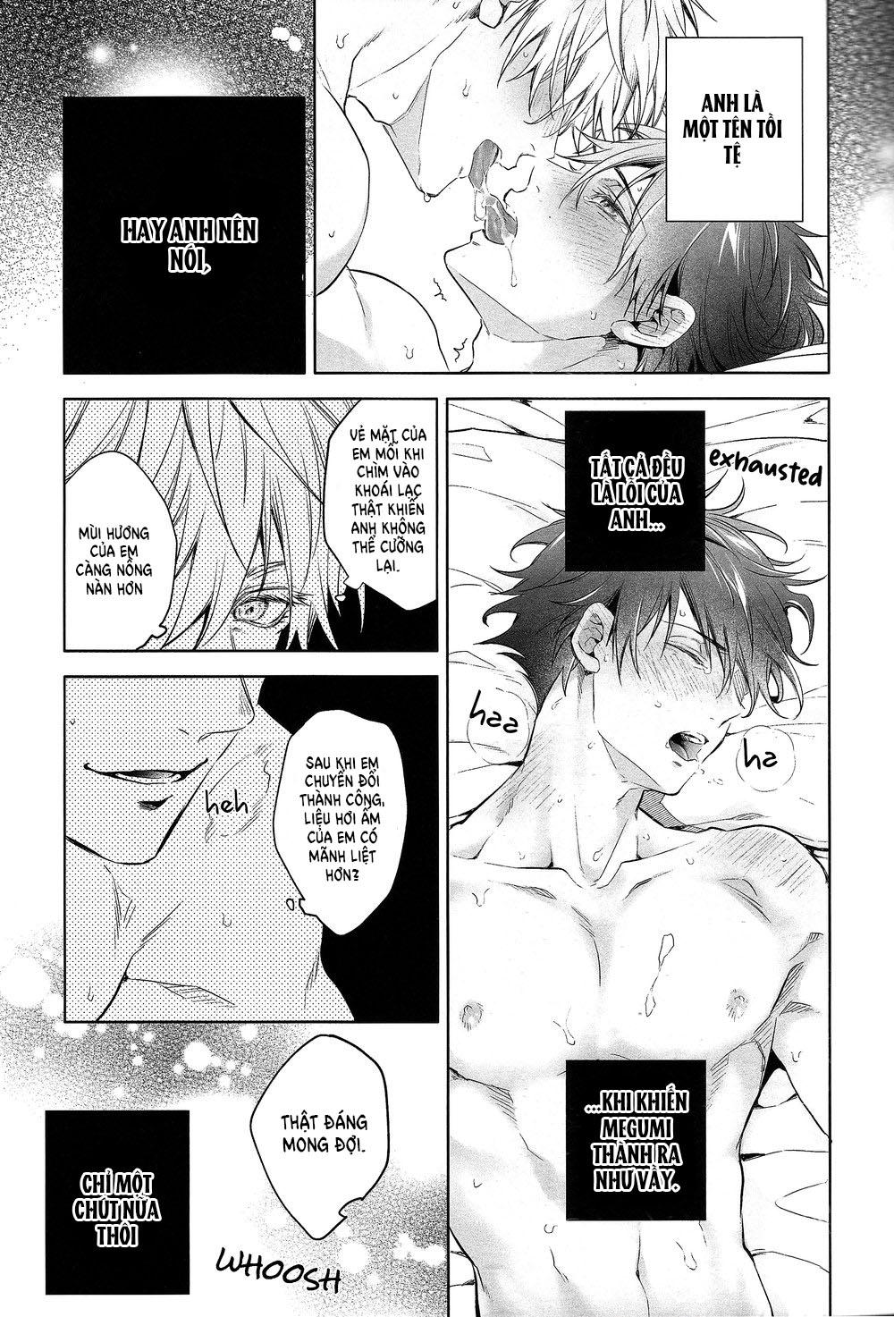 ONESHOT COI LÀ NỨNG Chapter 26 Megumi x Gojo - Trang 2