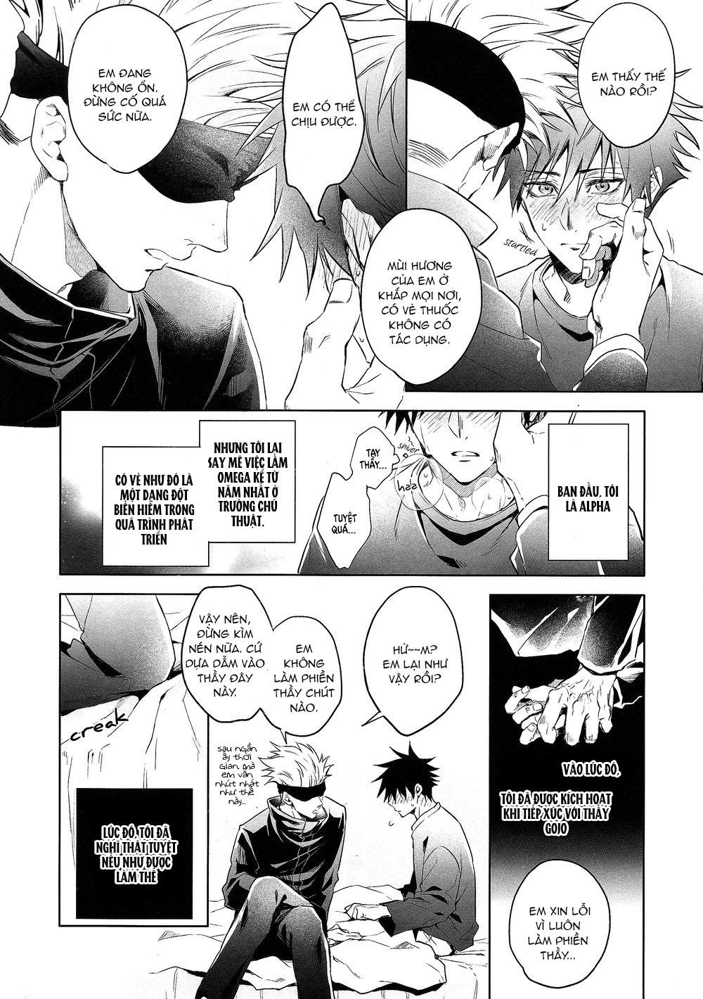 ONESHOT COI LÀ NỨNG Chapter 26 Megumi x Gojo - Trang 2