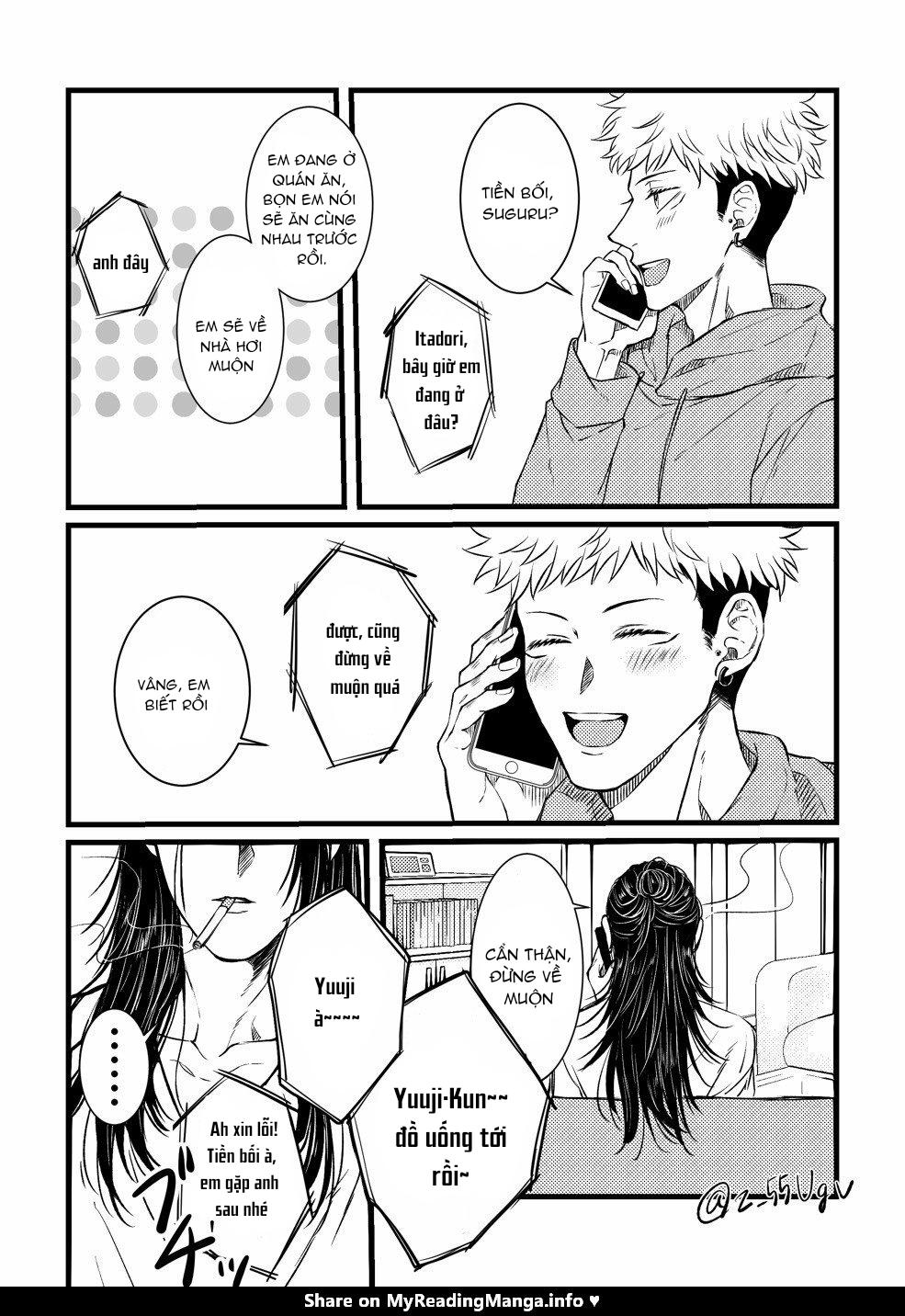 ONESHOT COI LÀ NỨNG Chapter 27 Suguru x Juuji - Trang 2