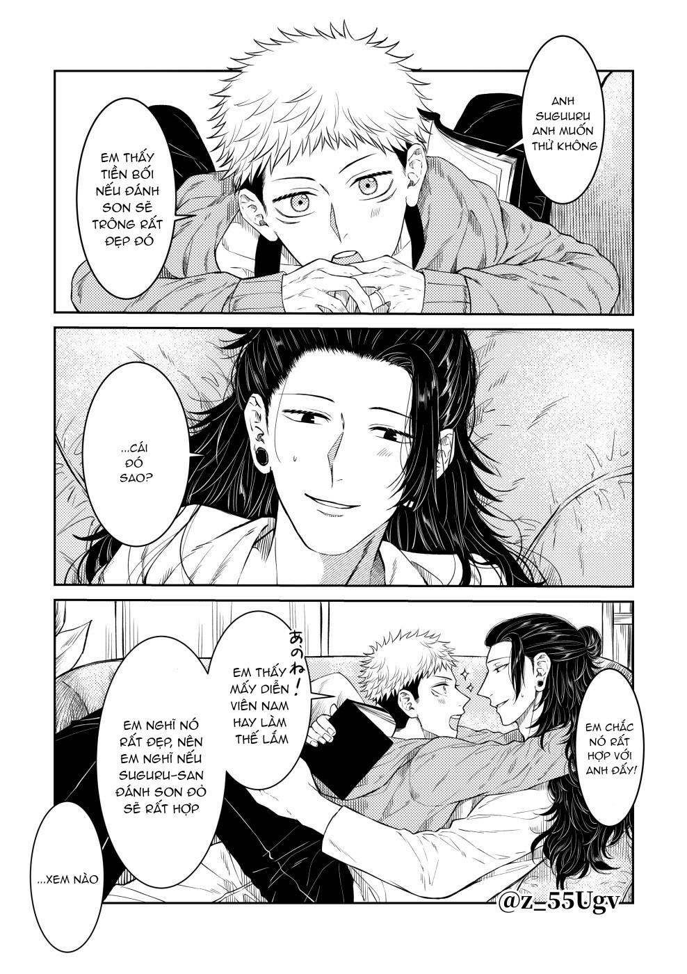 ONESHOT COI LÀ NỨNG Chapter 27 Suguru x Juuji - Trang 2