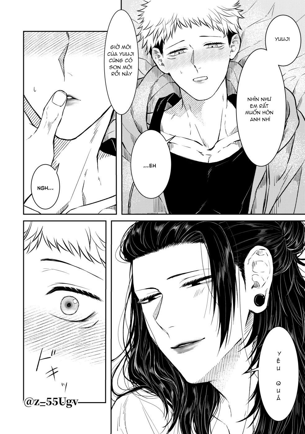 ONESHOT COI LÀ NỨNG Chapter 27 Suguru x Juuji - Trang 2