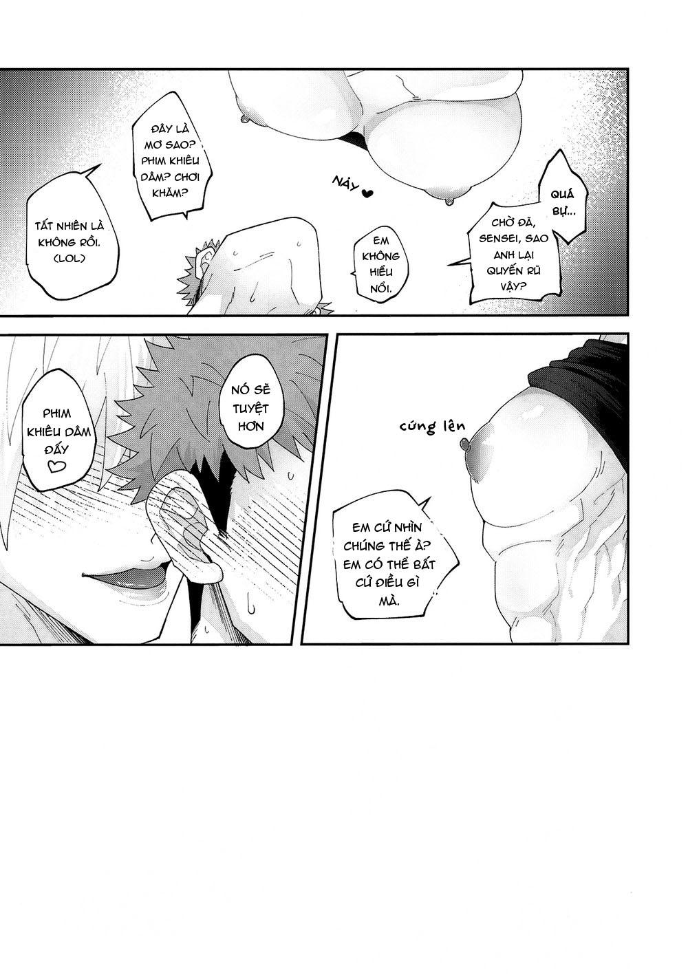 ONESHOT COI LÀ NỨNG Chapter 32 Gojo x Juuji - Trang 2