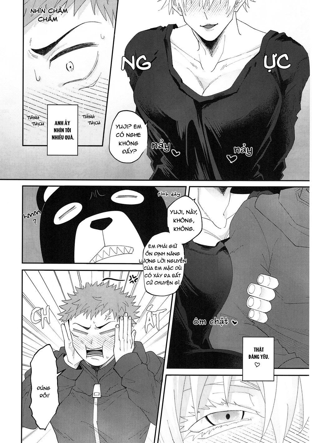 ONESHOT COI LÀ NỨNG Chapter 32 Gojo x Juuji - Trang 2