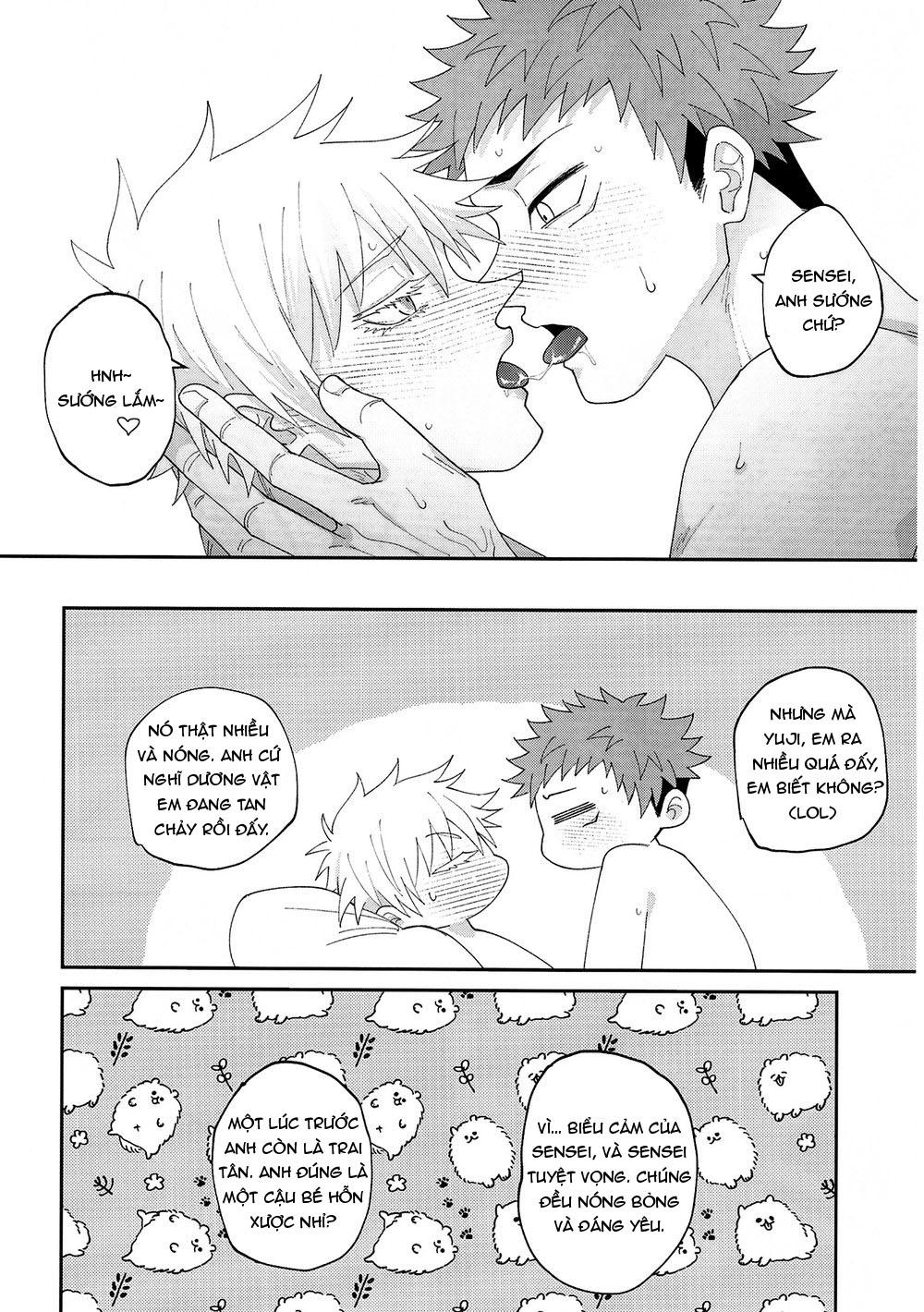 ONESHOT COI LÀ NỨNG Chapter 32 Gojo x Juuji - Trang 2