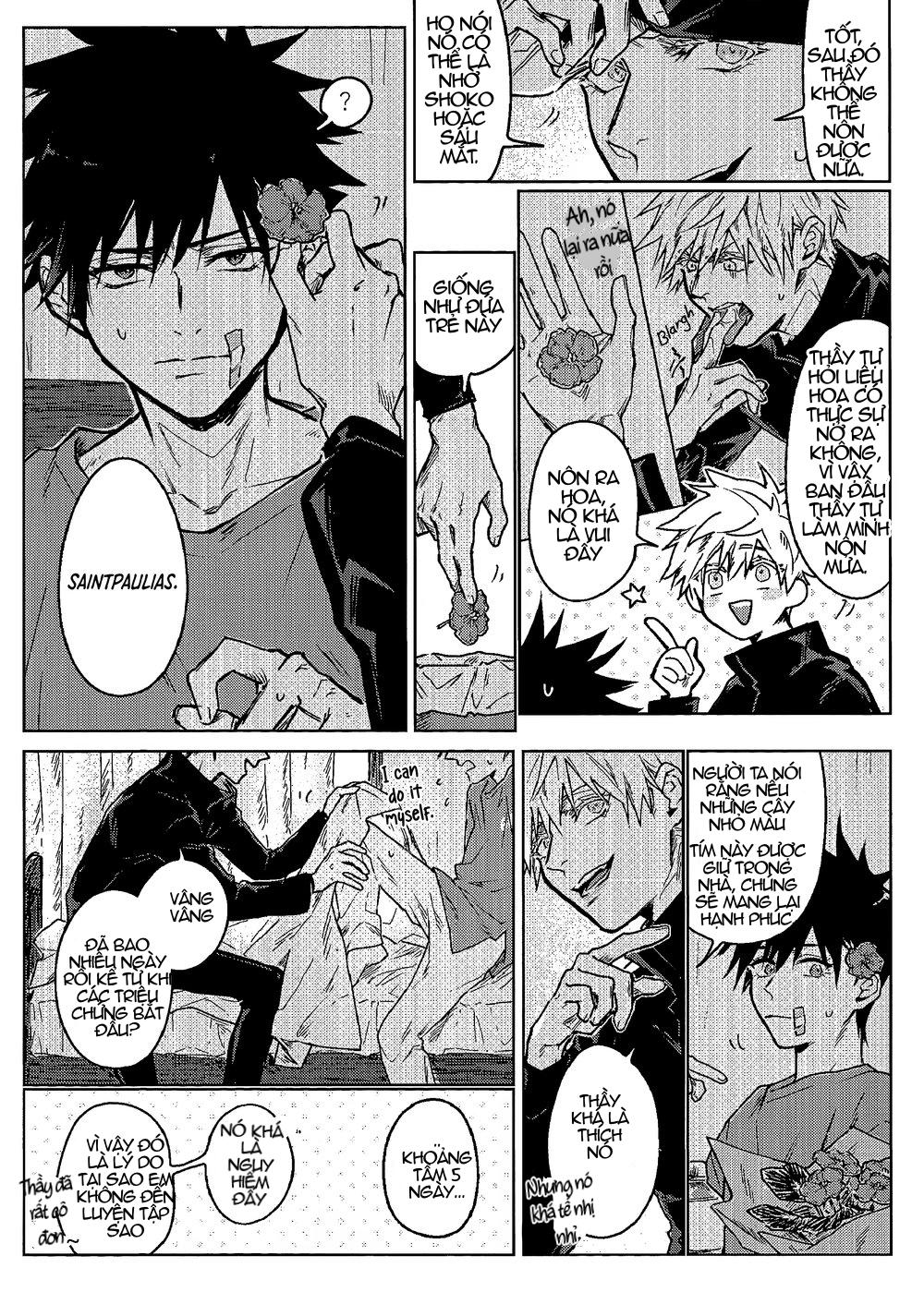 ONESHOT COI LÀ NỨNG Chapter 33 Gojo x Megumi - Trang 2