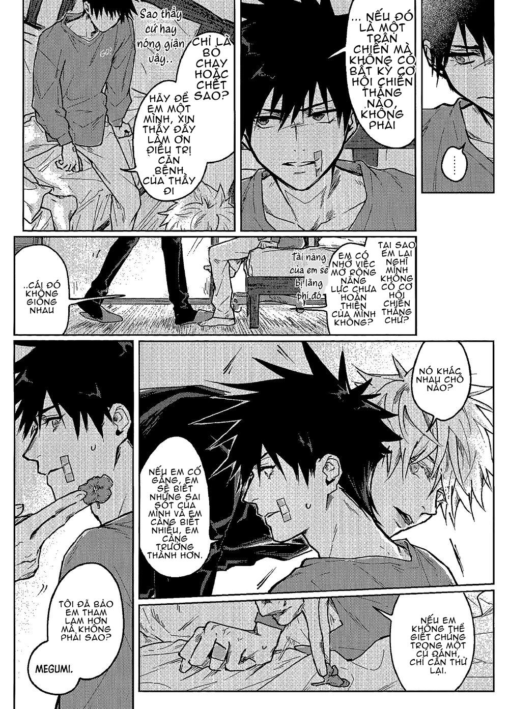 ONESHOT COI LÀ NỨNG Chapter 33 Gojo x Megumi - Trang 2