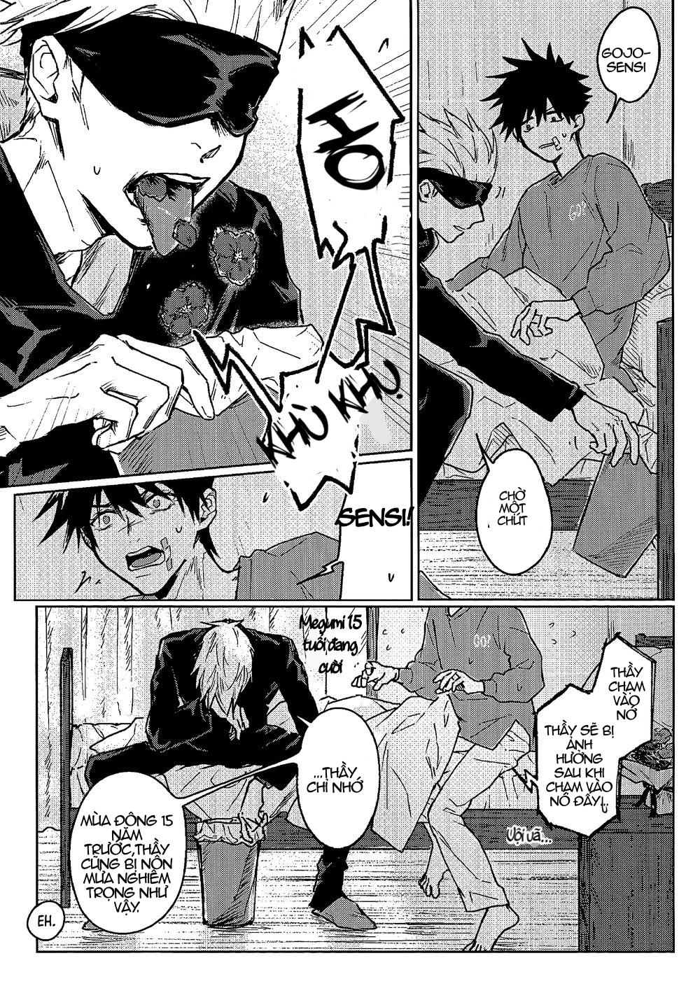 ONESHOT COI LÀ NỨNG Chapter 33 Gojo x Megumi - Trang 2