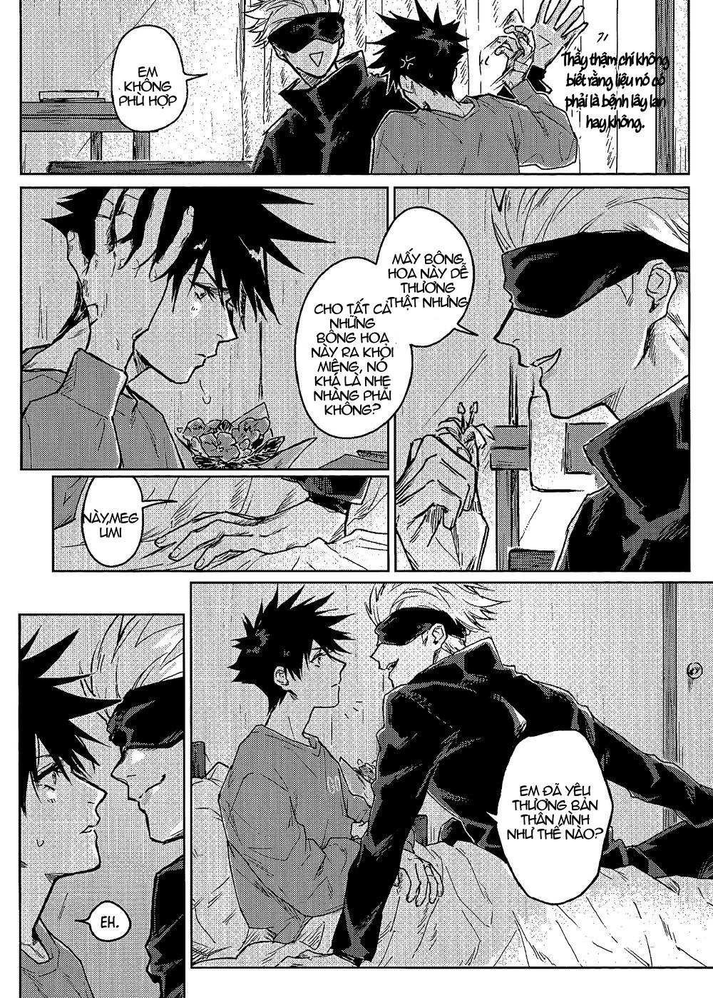 ONESHOT COI LÀ NỨNG Chapter 33 Gojo x Megumi - Trang 2