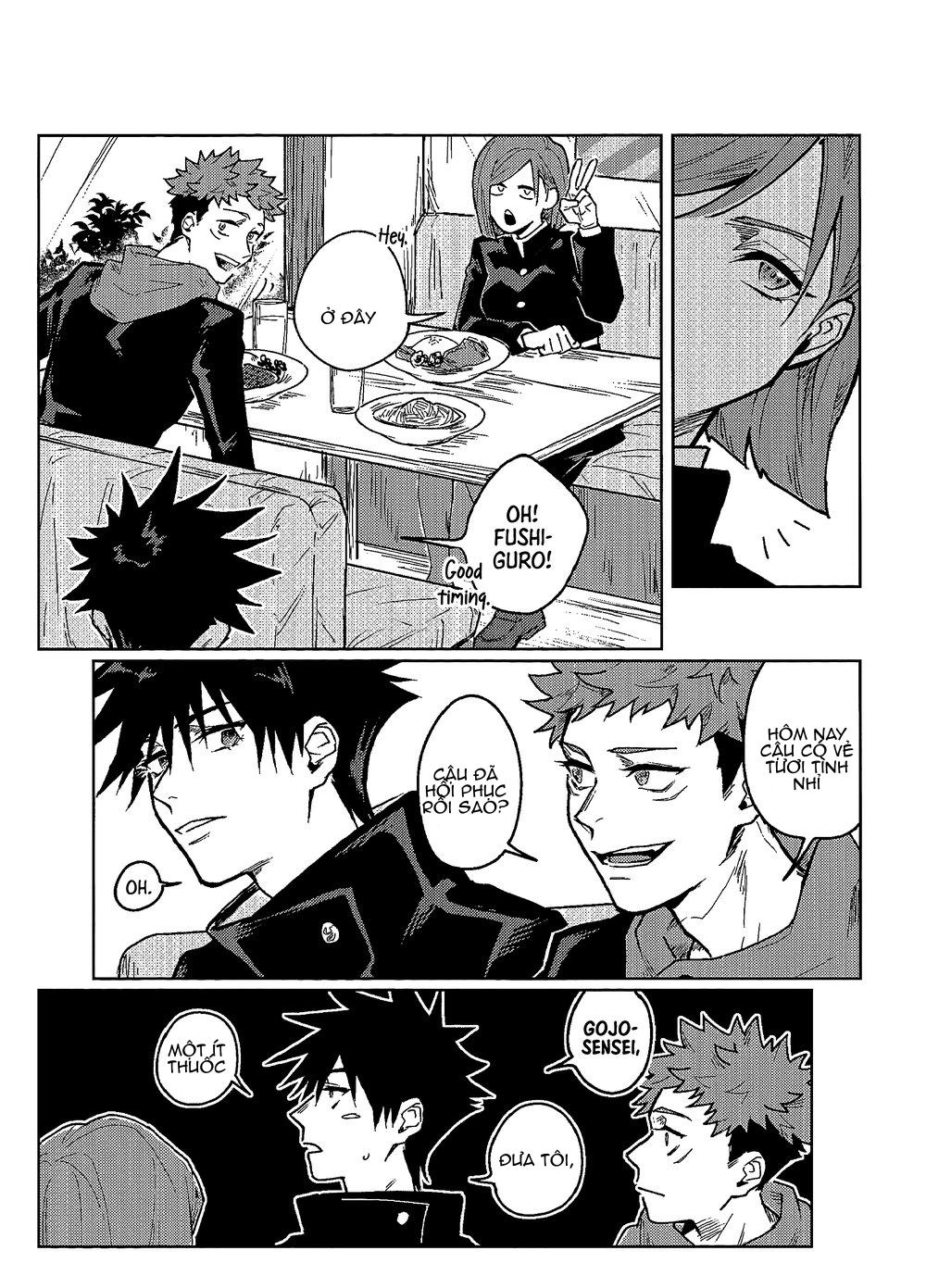 ONESHOT COI LÀ NỨNG Chapter 33 Gojo x Megumi - Trang 2
